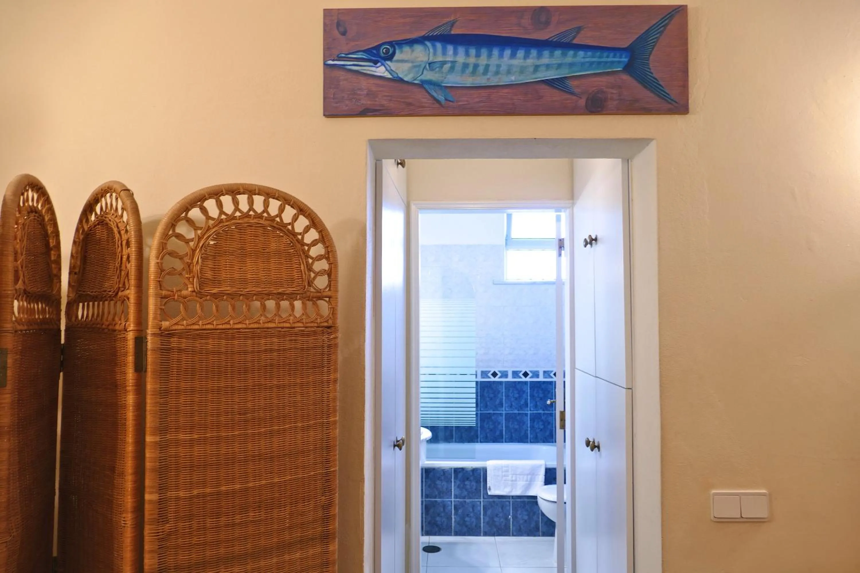 Decorative detail in Apartamentos Barracuda
