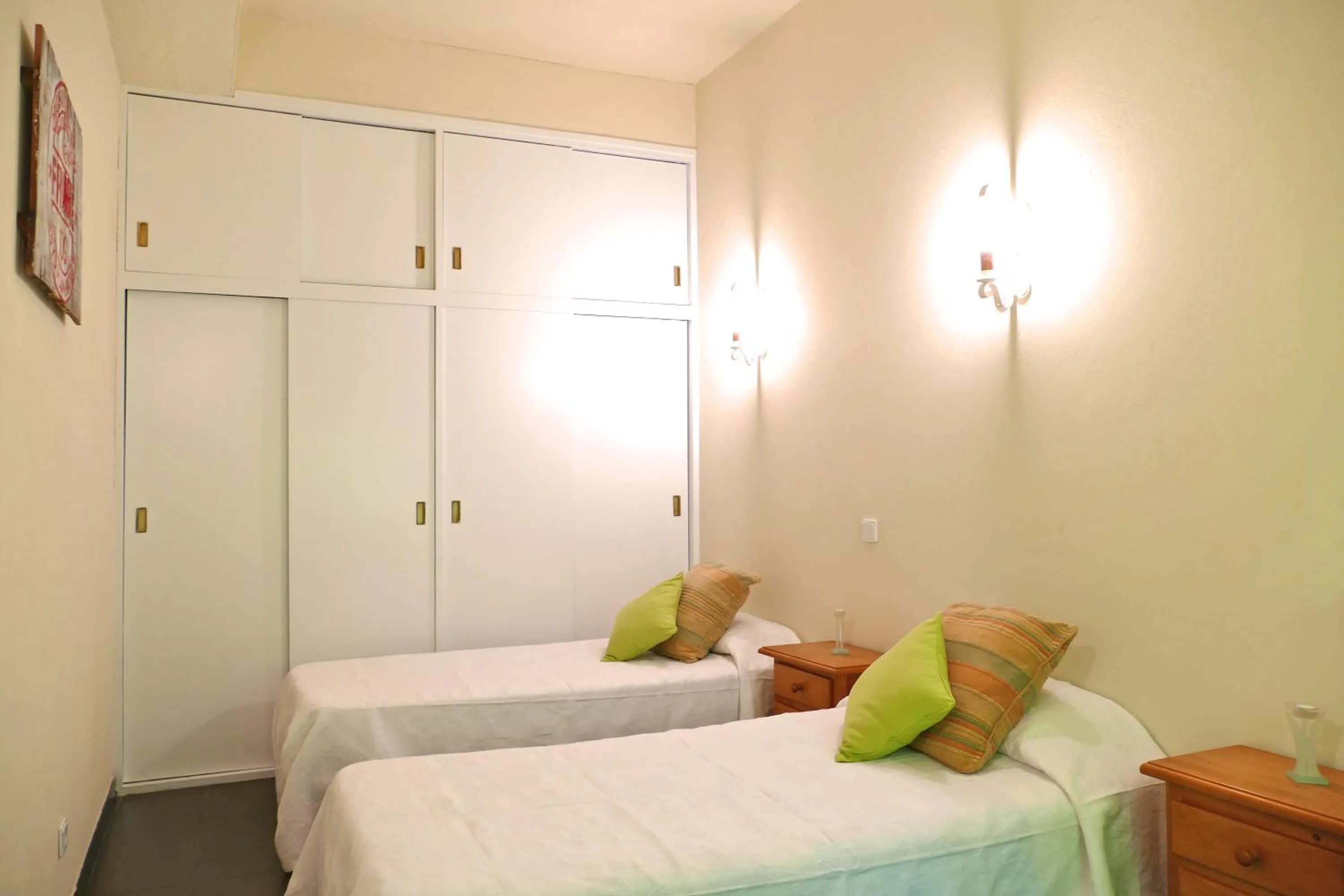 Bedroom, Bed in Apartamentos Barracuda