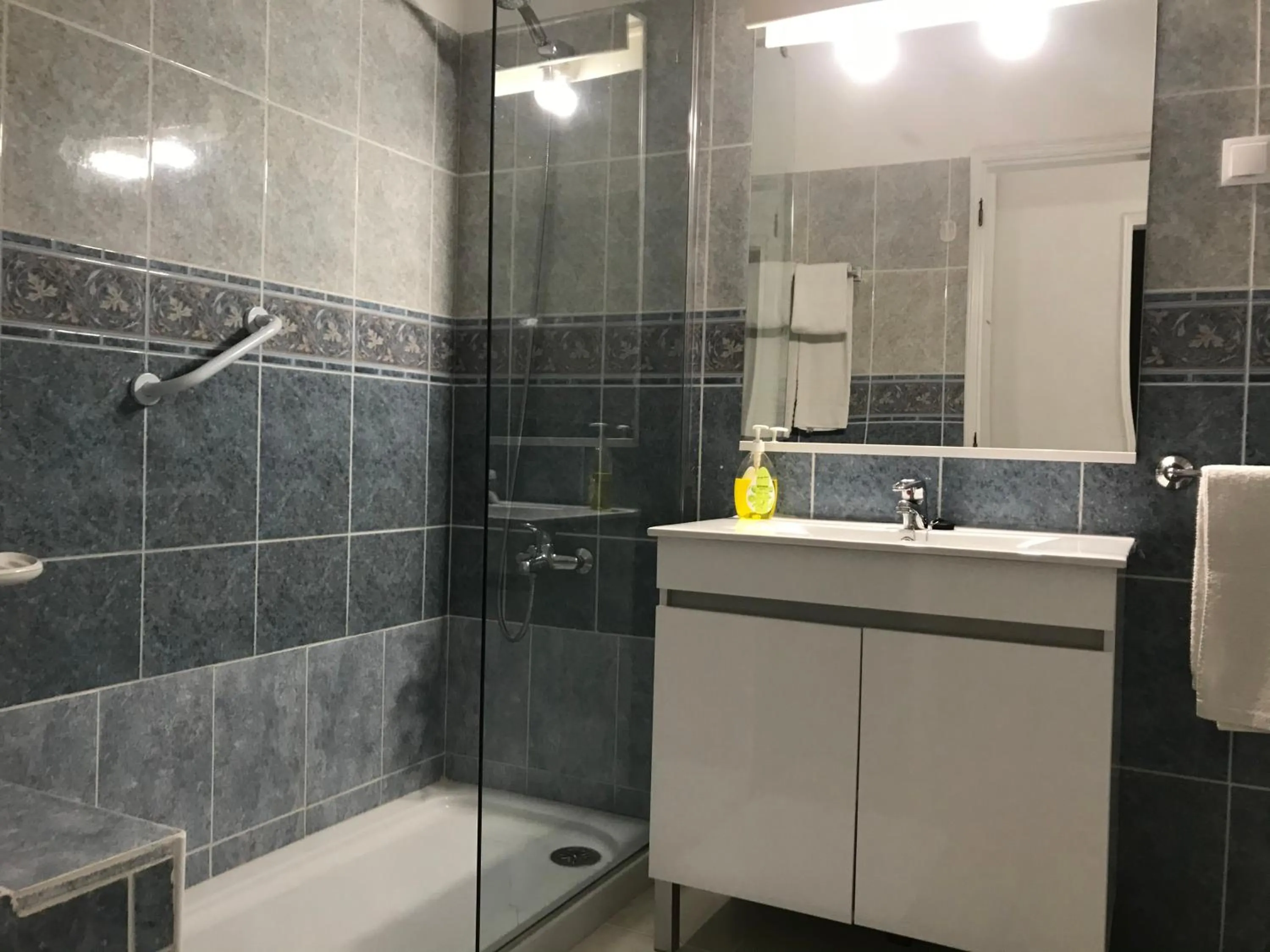 Bathroom in Apartamentos Barracuda