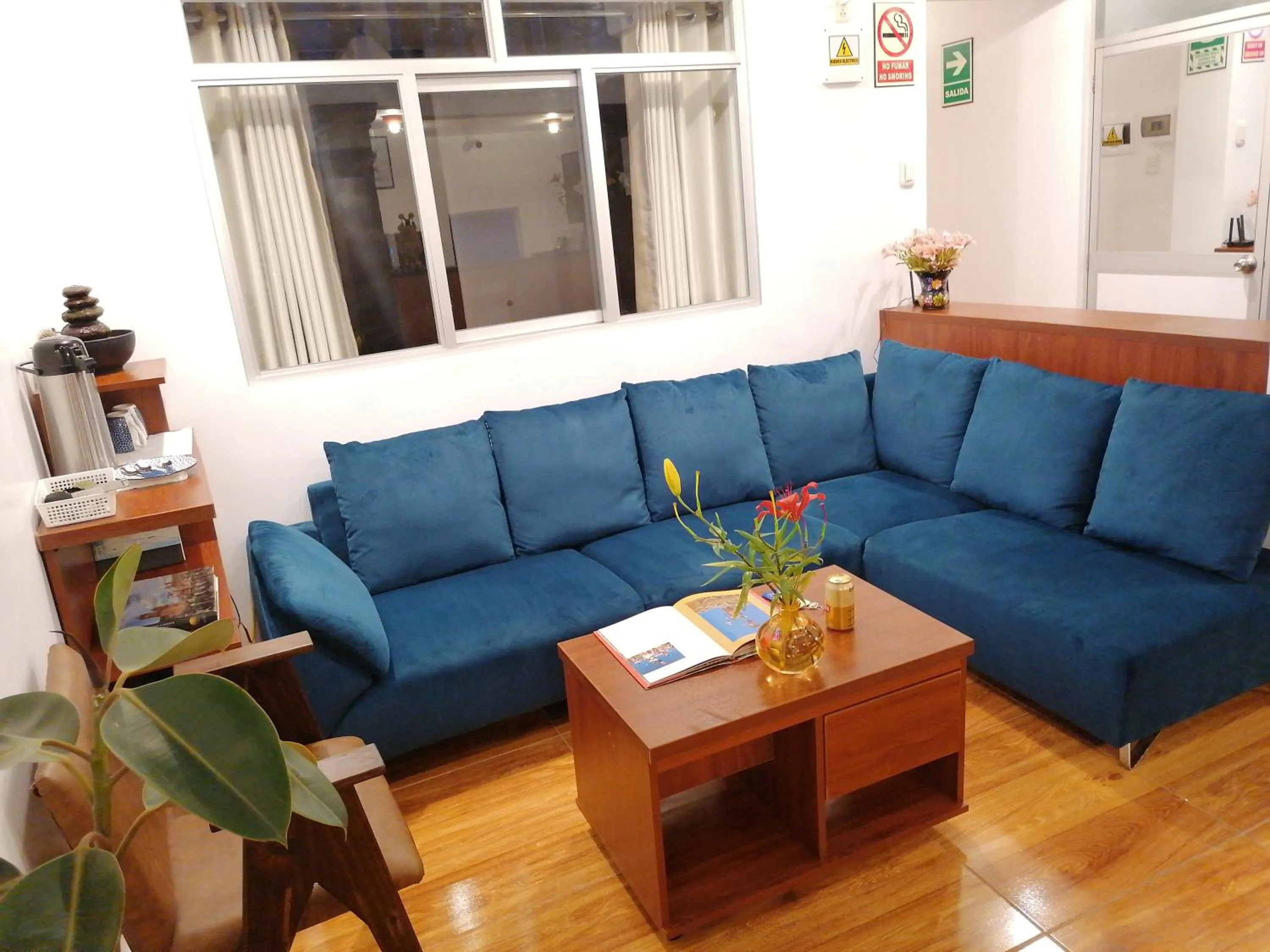 Living room in El Ave Azul Boutique Hotel Cusco