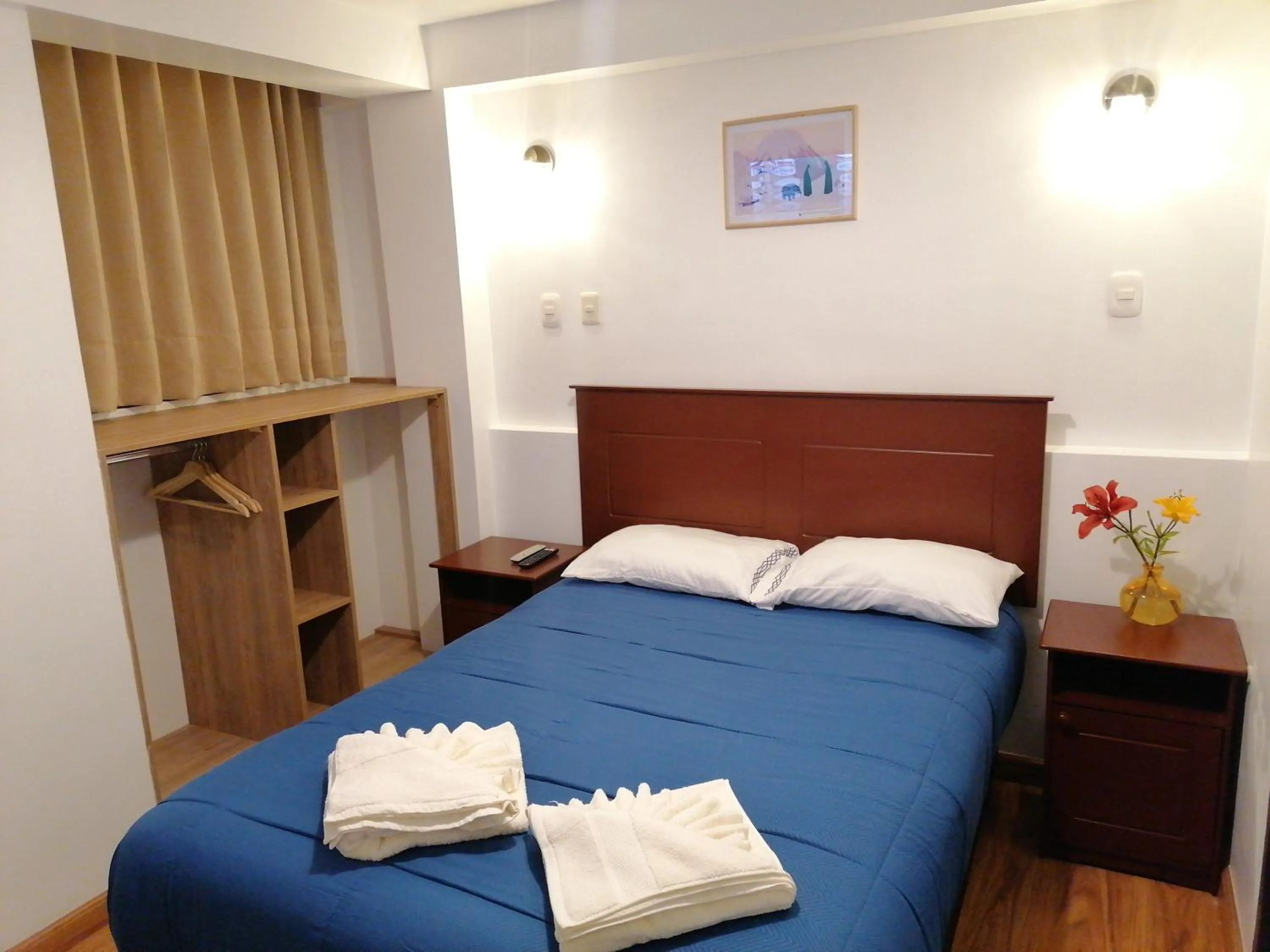 Bed in El Ave Azul Boutique Hotel Cusco