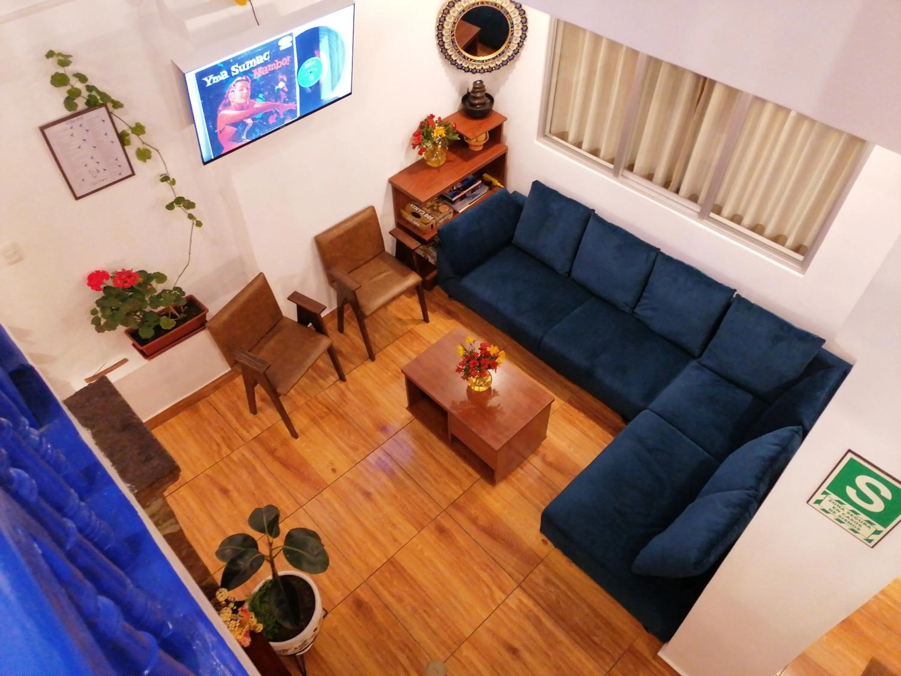 Living room in El Ave Azul Boutique Hotel Cusco