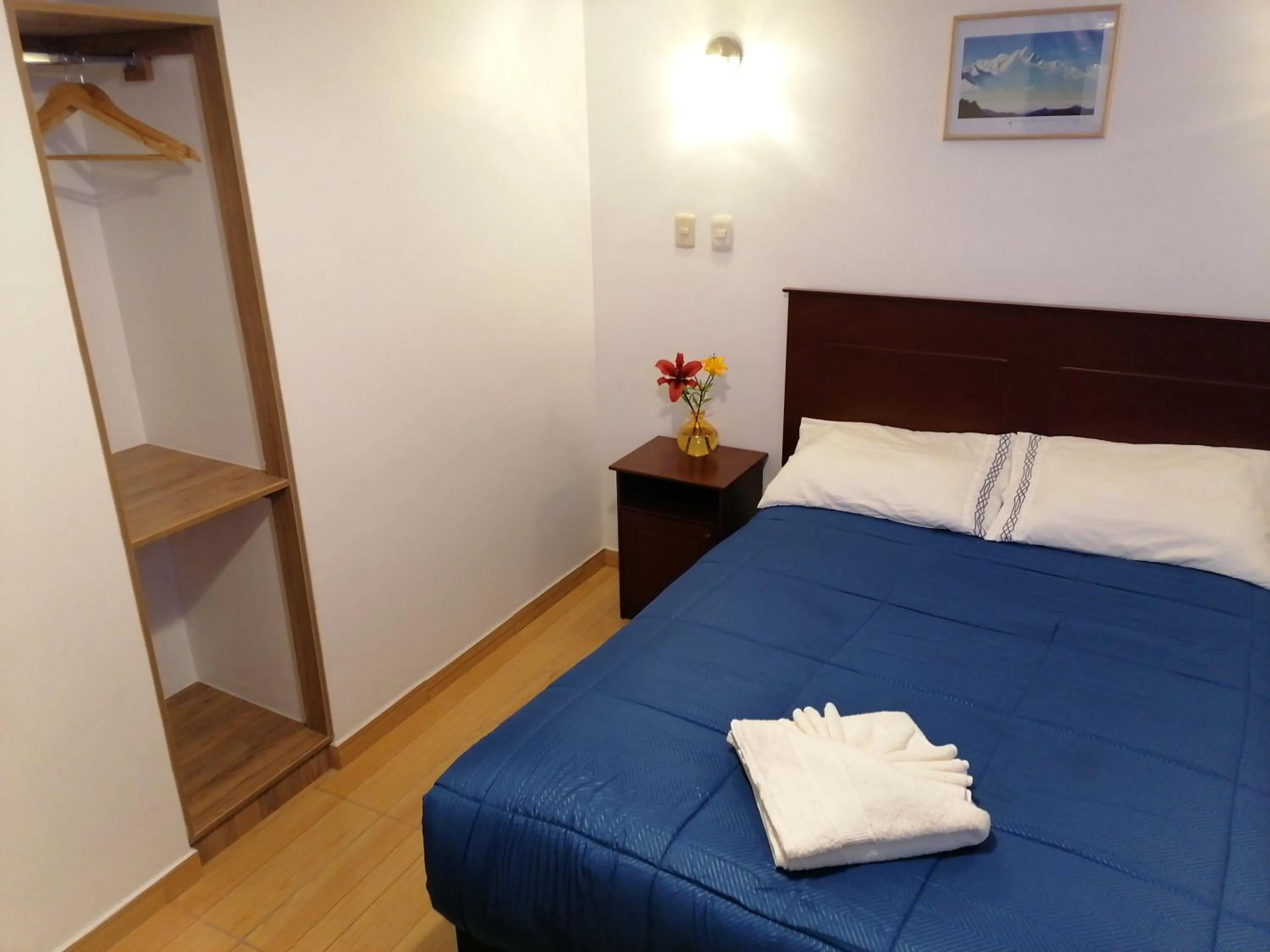 Bed in El Ave Azul Boutique Hotel Cusco