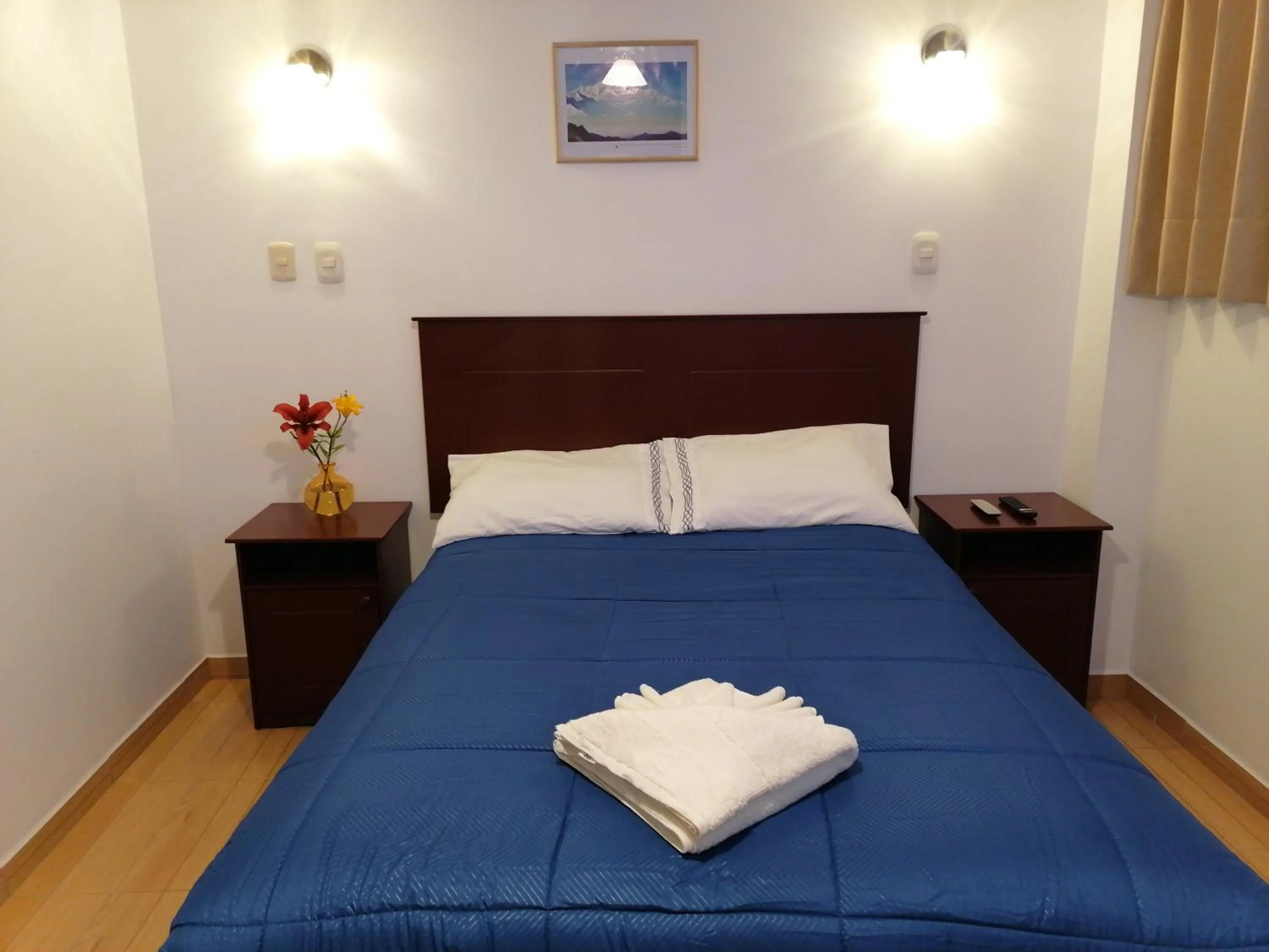 Bed in El Ave Azul Boutique Hotel Cusco