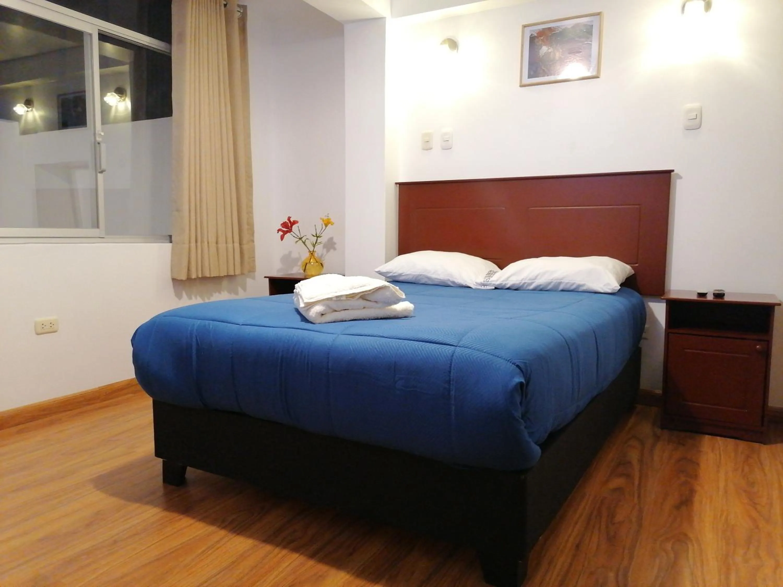 Bed in El Ave Azul Boutique Hotel Cusco