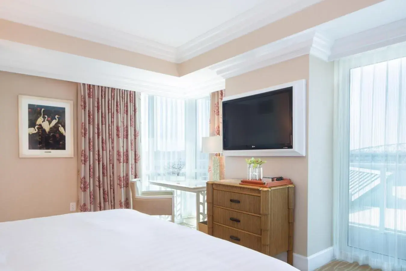 Decorative detail, Bed in Margaritaville Resort Casino Decorative detail, Bed in Margaritaville Resort Casino