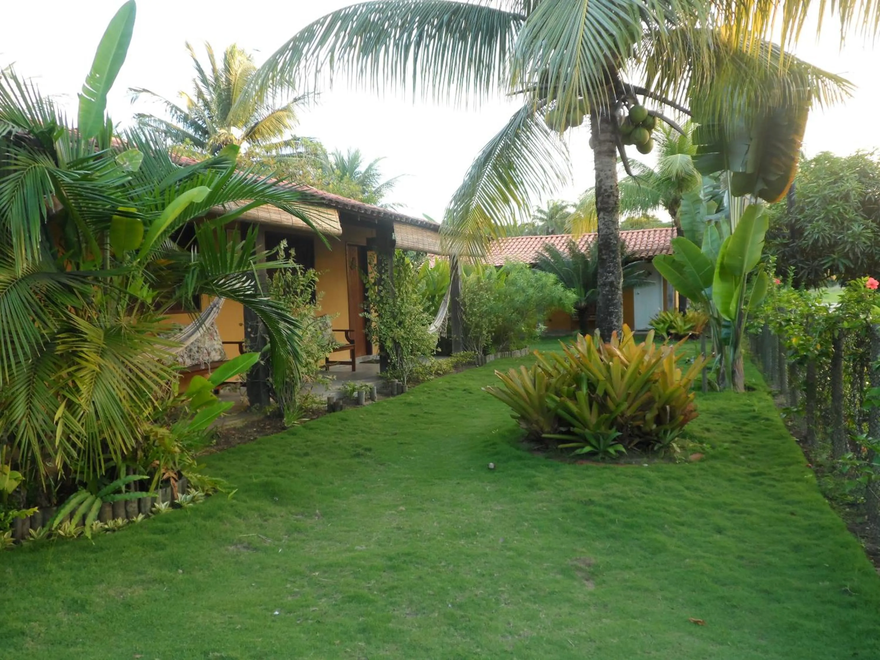 Garden view in Cais Dourado Pousada