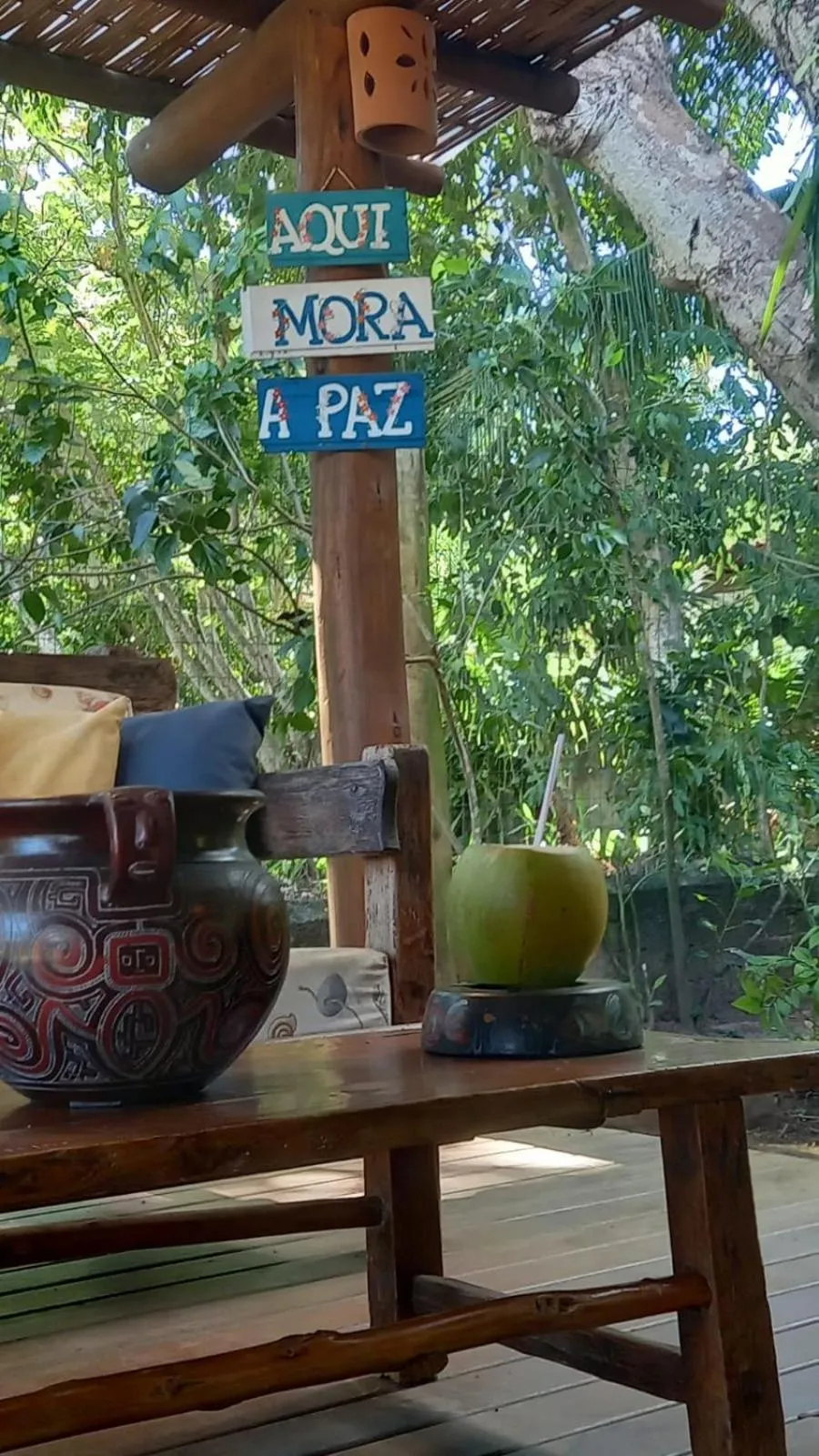 Patio in Cais Dourado Pousada