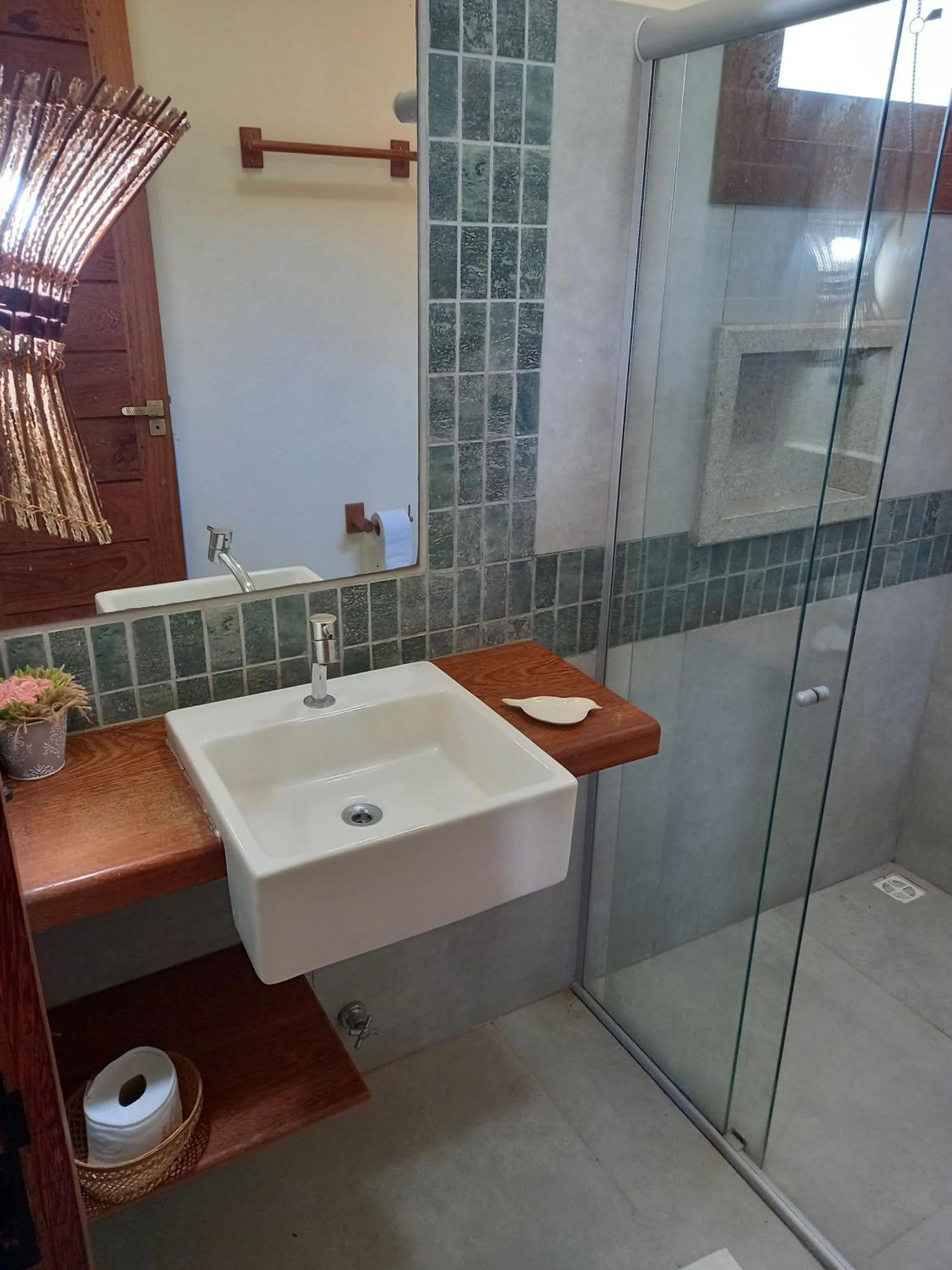 Bathroom in Cais Dourado Pousada