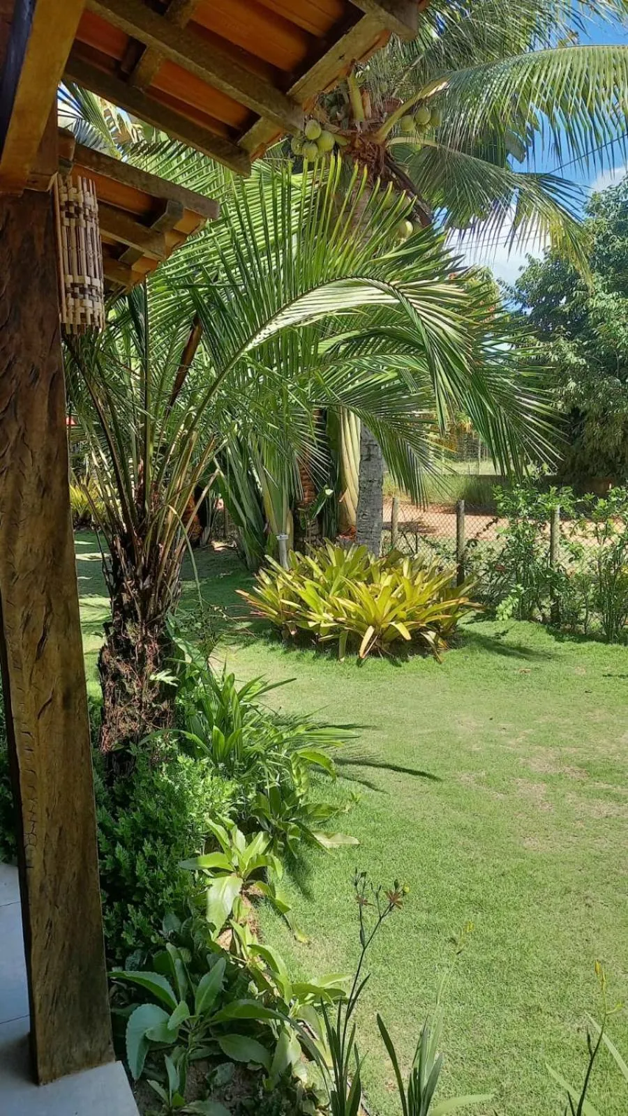 Garden view in Cais Dourado Pousada
