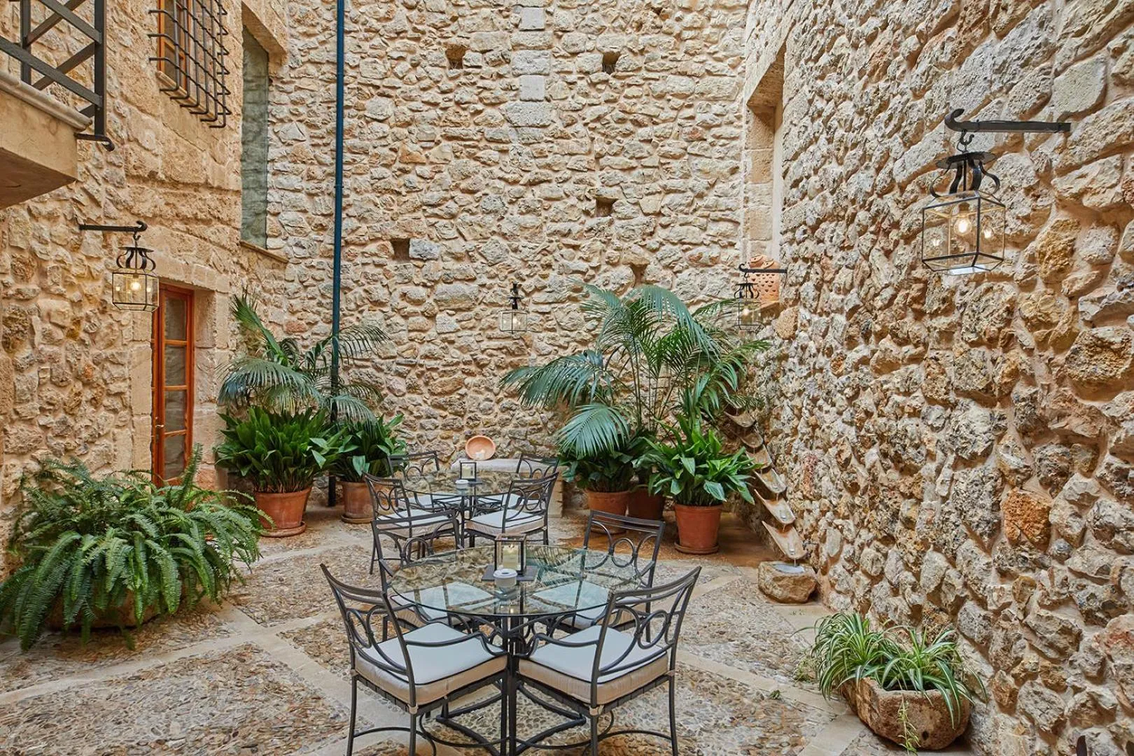 Patio in Cas Comte Suites & Spa - Adults Only
