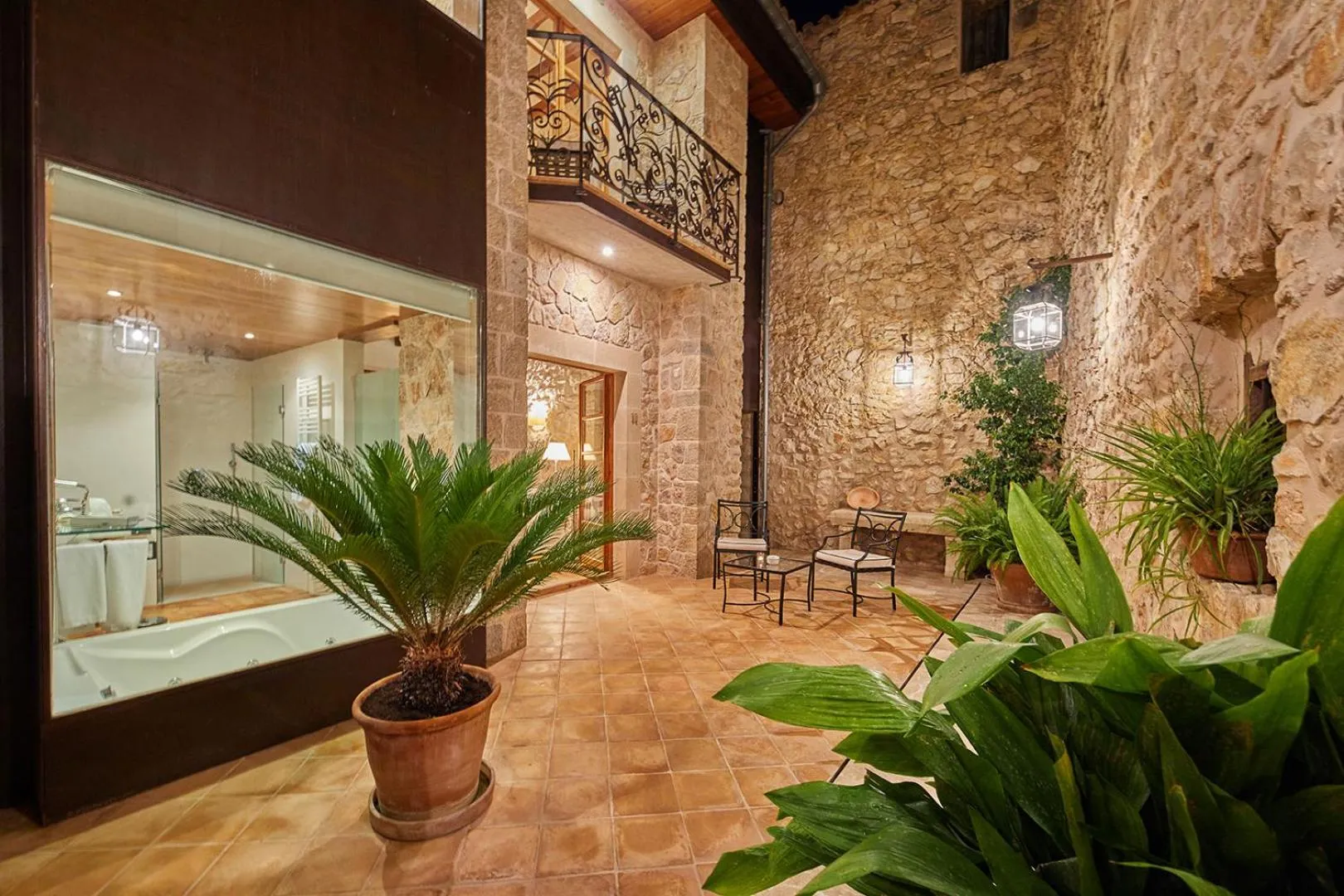 Patio in Cas Comte Suites & Spa - Adults Only