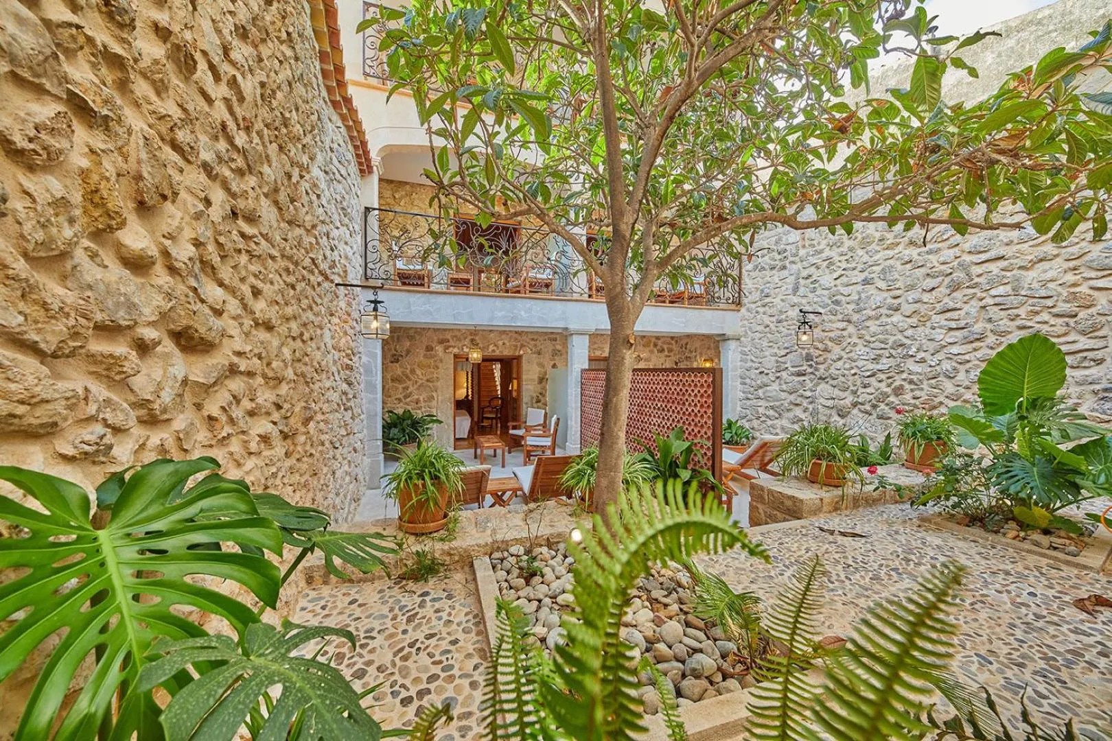 Patio in Cas Comte Suites & Spa - Adults Only