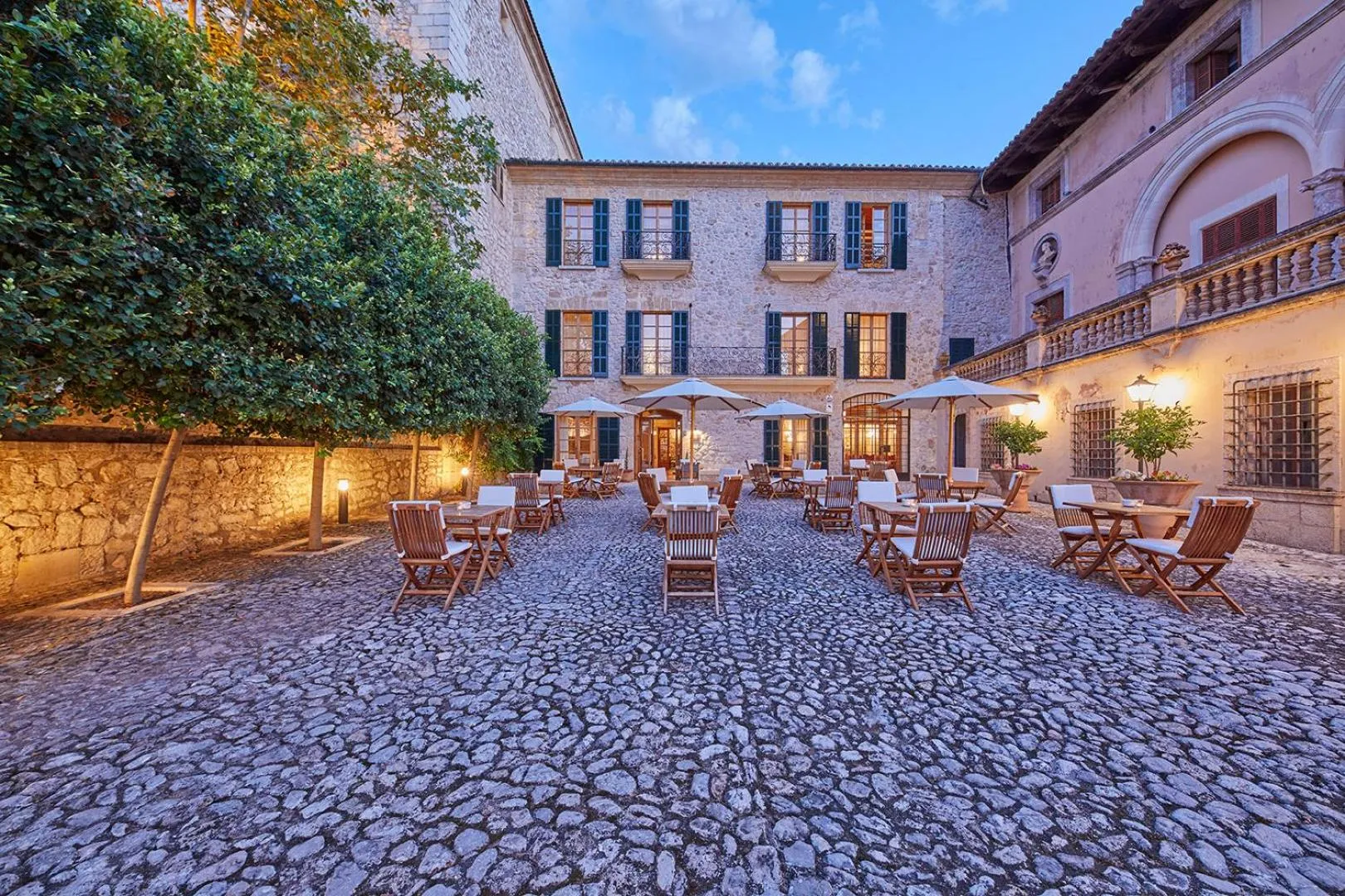 Patio in Cas Comte Suites & Spa - Adults Only