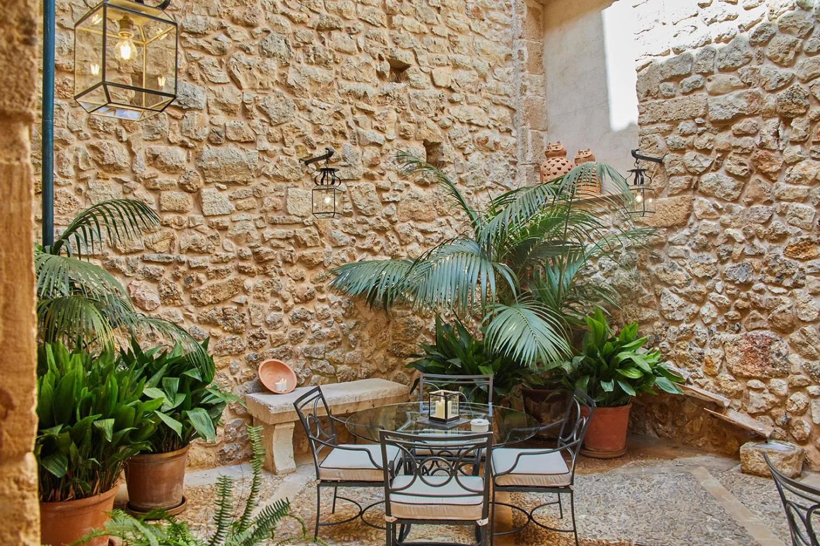 Patio in Cas Comte Suites & Spa - Adults Only