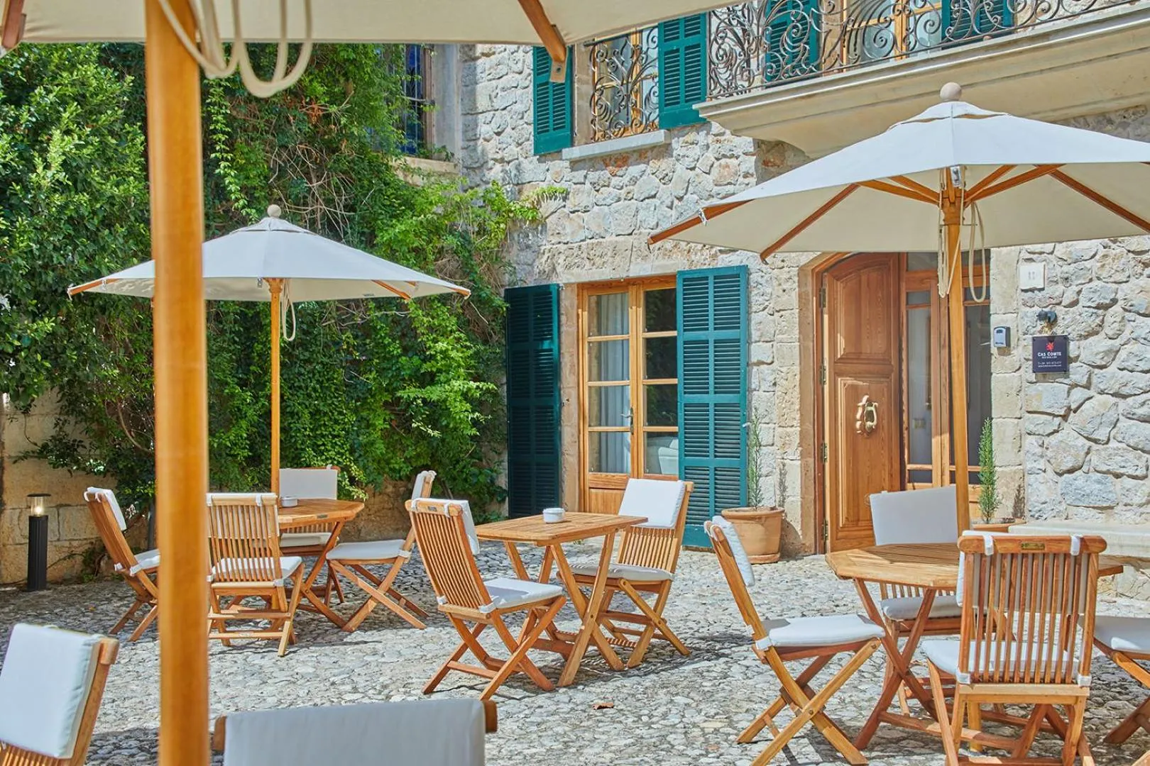 Patio in Cas Comte Suites & Spa - Adults Only