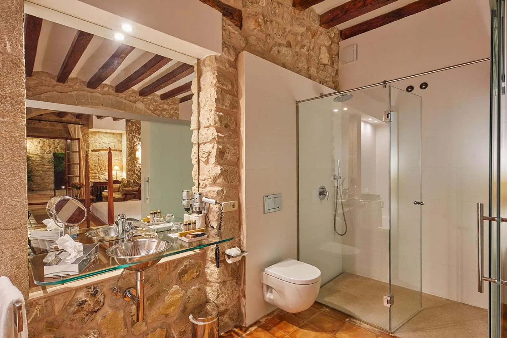 Shower in Cas Comte Suites & Spa - Adults Only