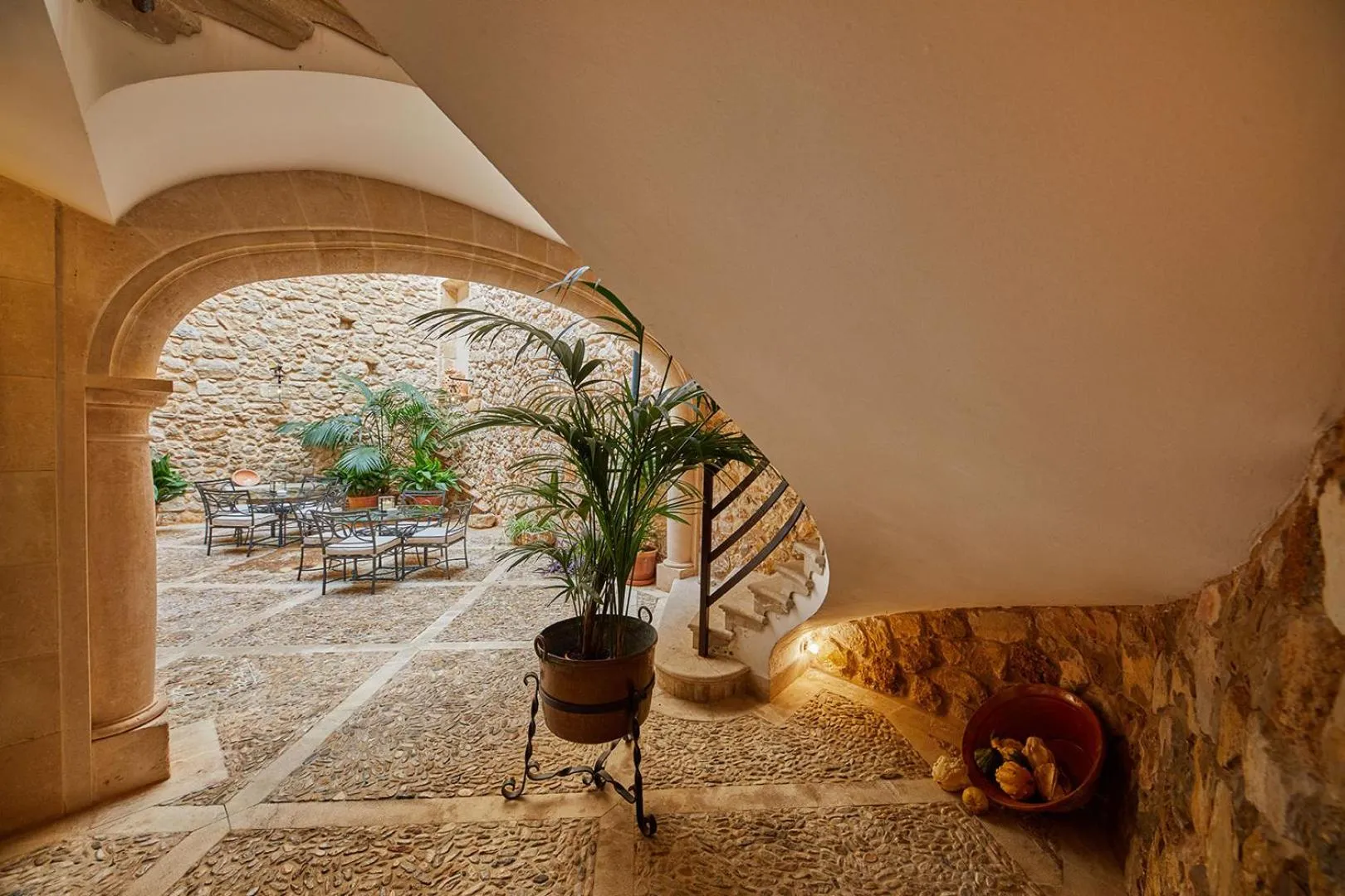 Patio in Cas Comte Suites & Spa - Adults Only