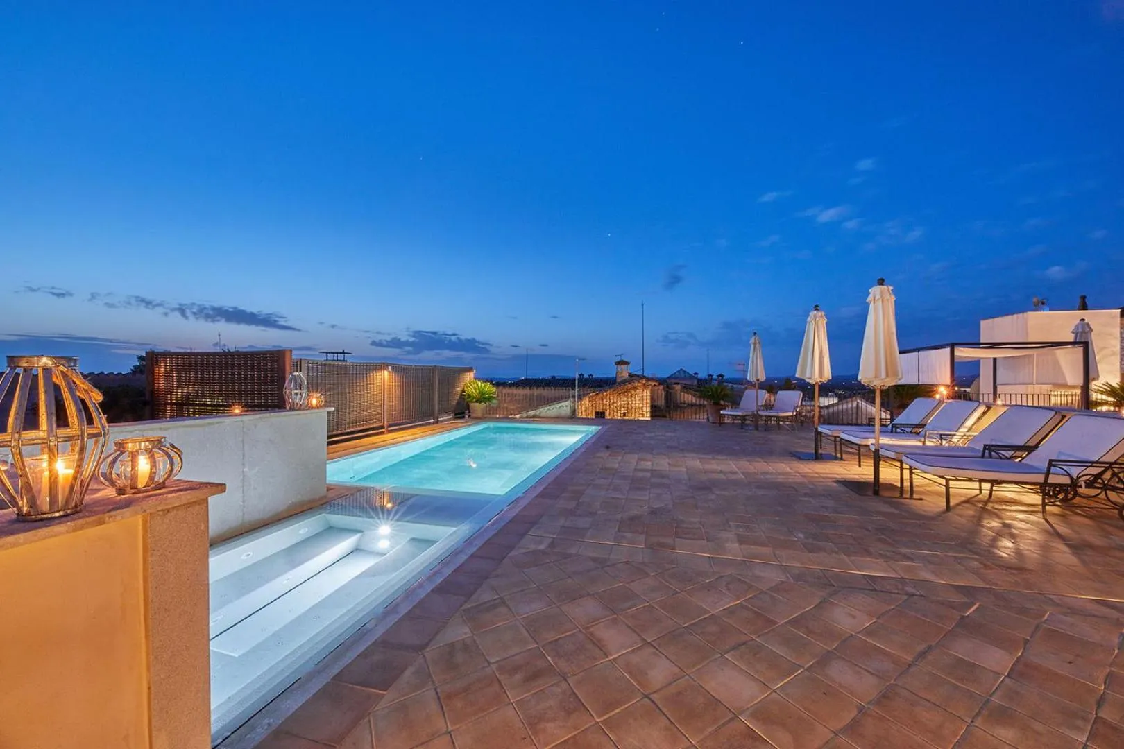 Hot Tub in Cas Comte Suites & Spa - Adults Only