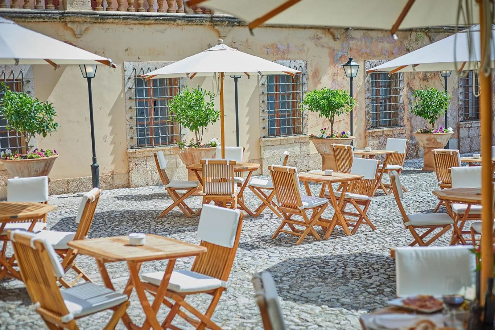 Patio in Cas Comte Suites & Spa - Adults Only