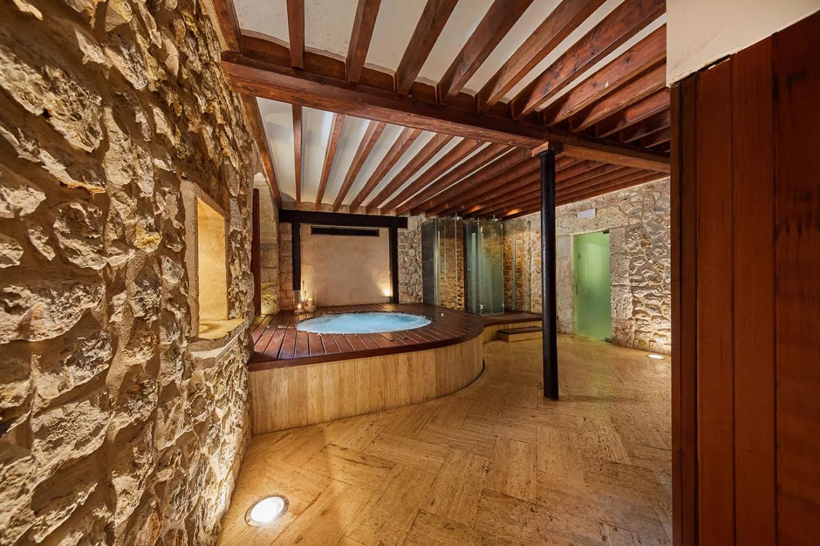 Hot Tub in Cas Comte Suites & Spa - Adults Only