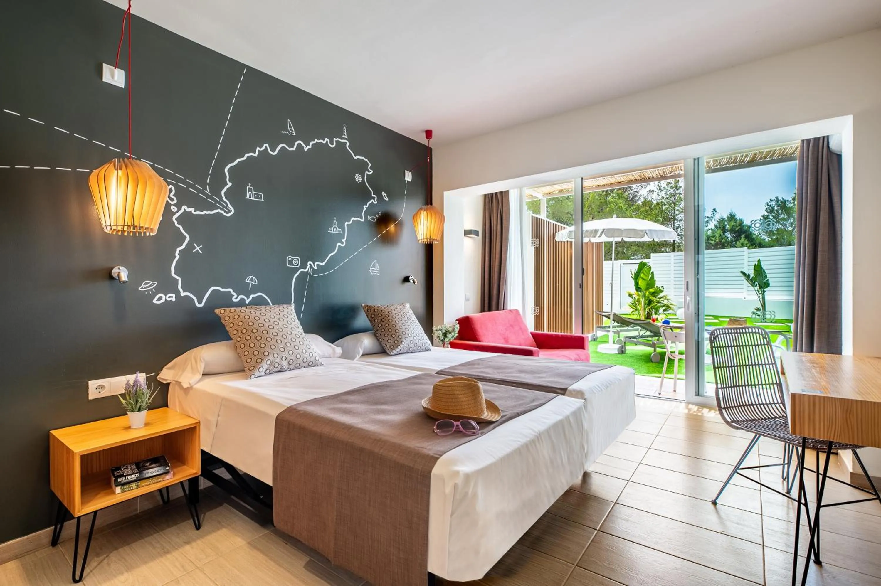 Photo of the whole room, Bed in Hotel Vibra Cala Tarida-3SUP