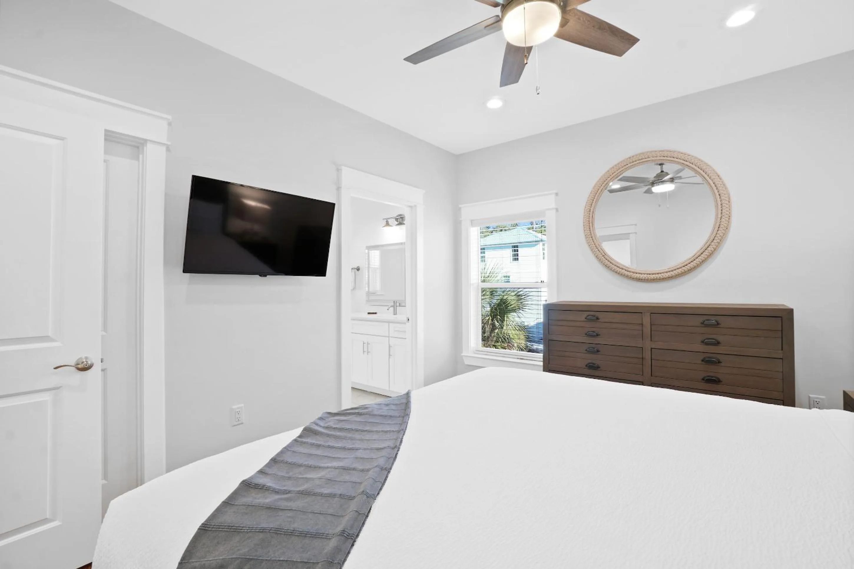 Bed in 30A Beach House - Summer Lovin' by Panhandle Getaways