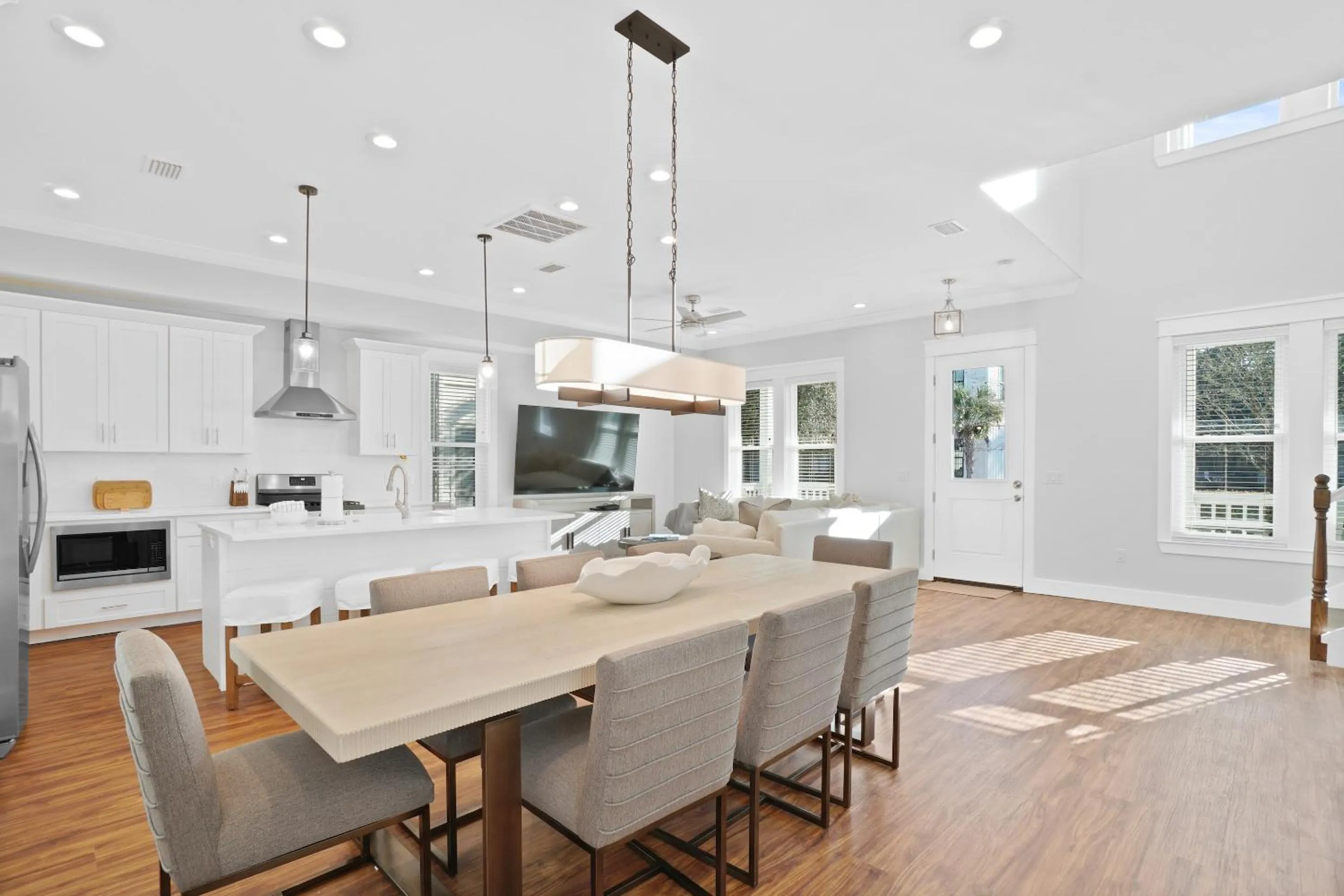 Living room in 30A Beach House - Summer Lovin' by Panhandle Getaways