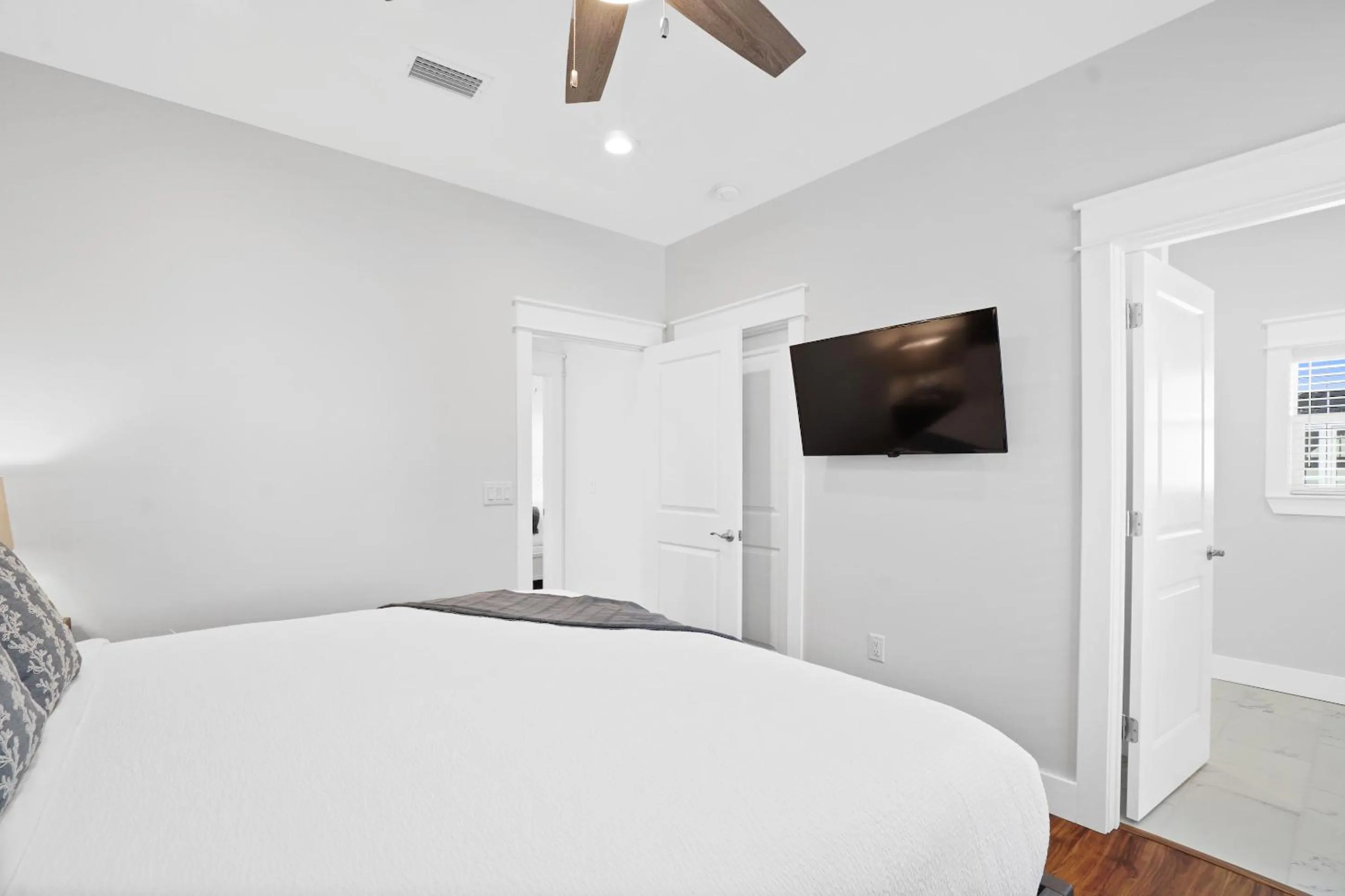 Bed in 30A Beach House - Summer Lovin' by Panhandle Getaways