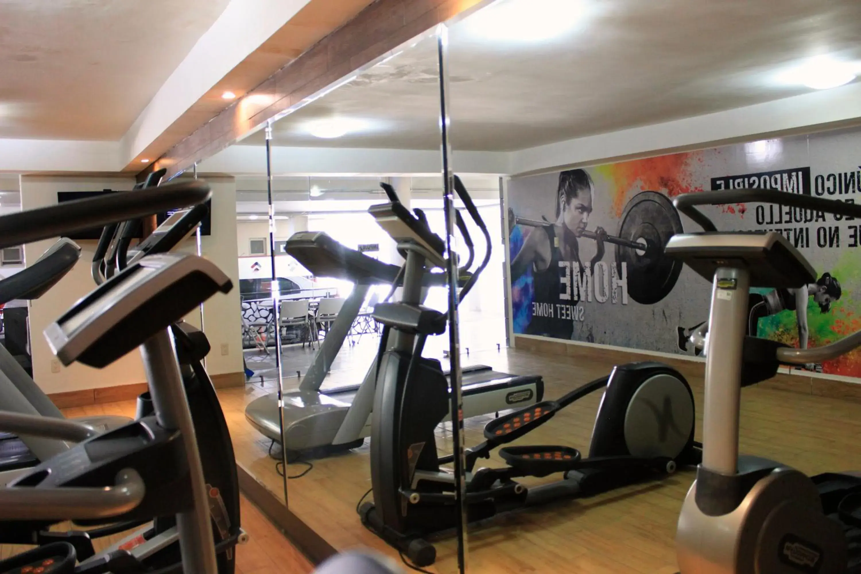 Fitness centre/facilities in Hotel River Poliforum Fitness centre/facilities in Hotel River Poliforum