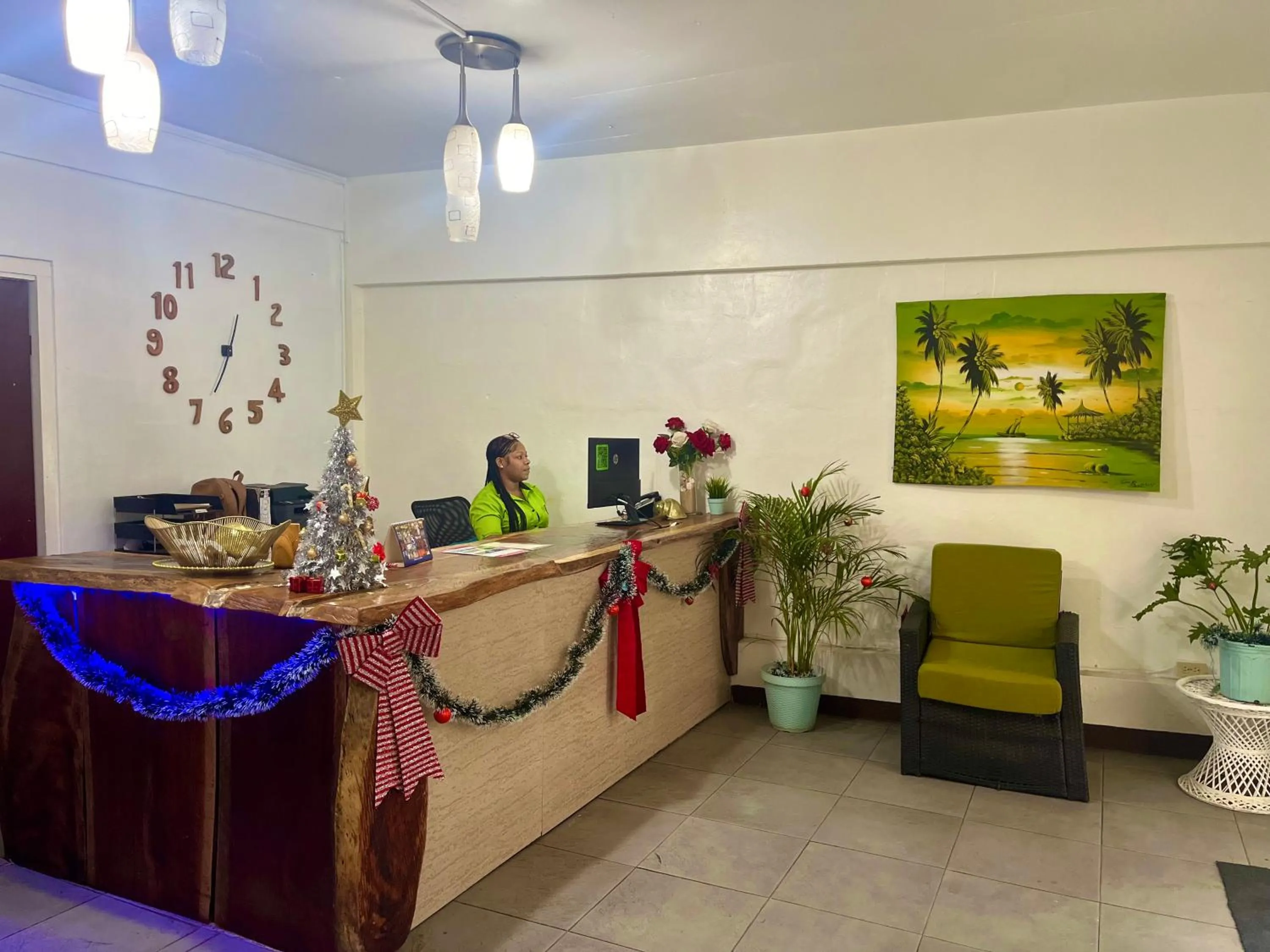Lobby or reception in Sand and Tan Beach Hotel