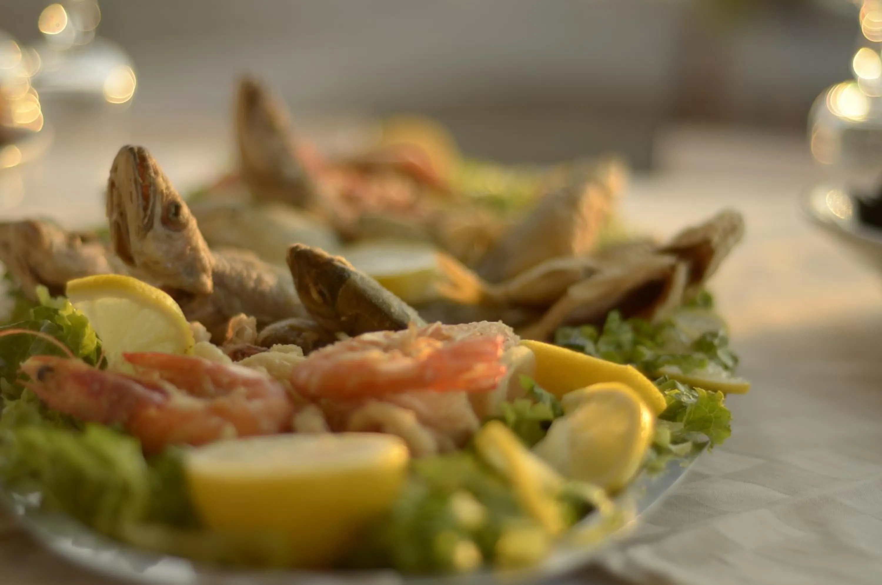 Food close-up in Hotel Garden