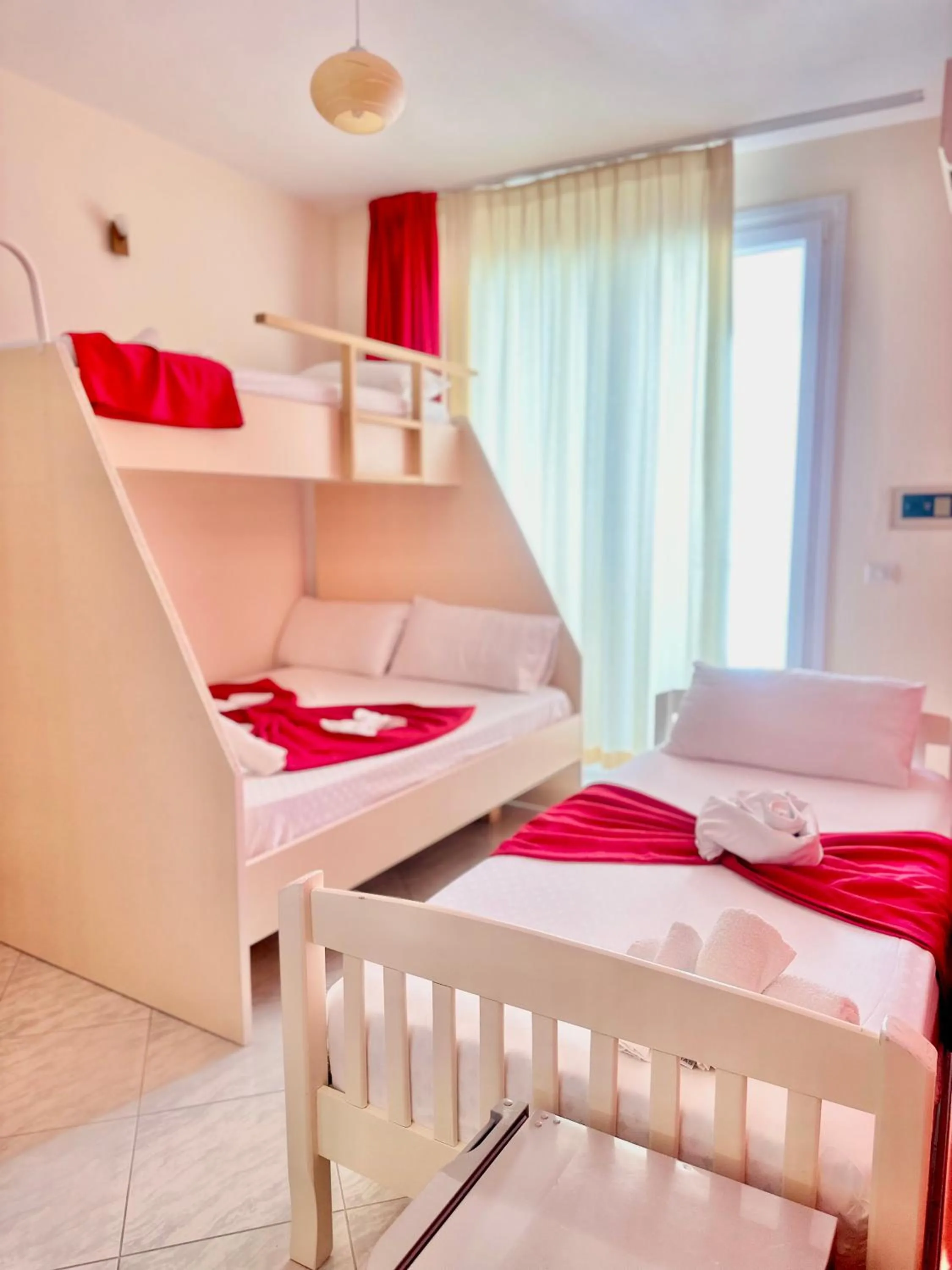 Bed in Hotel Garden