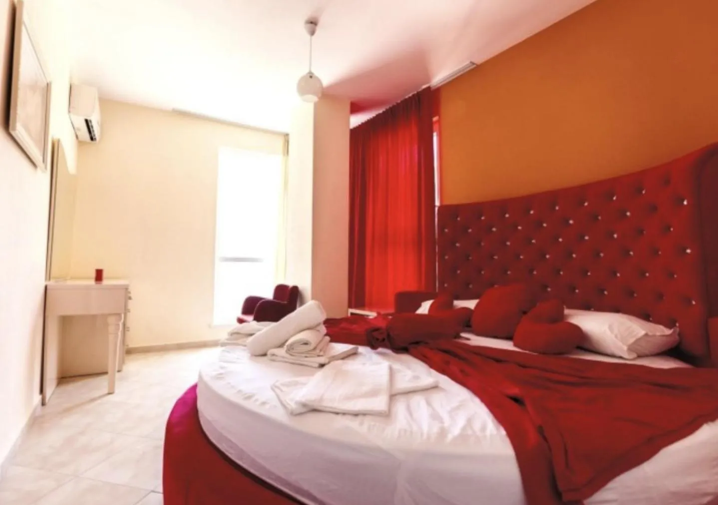 Bed in Hotel Garden