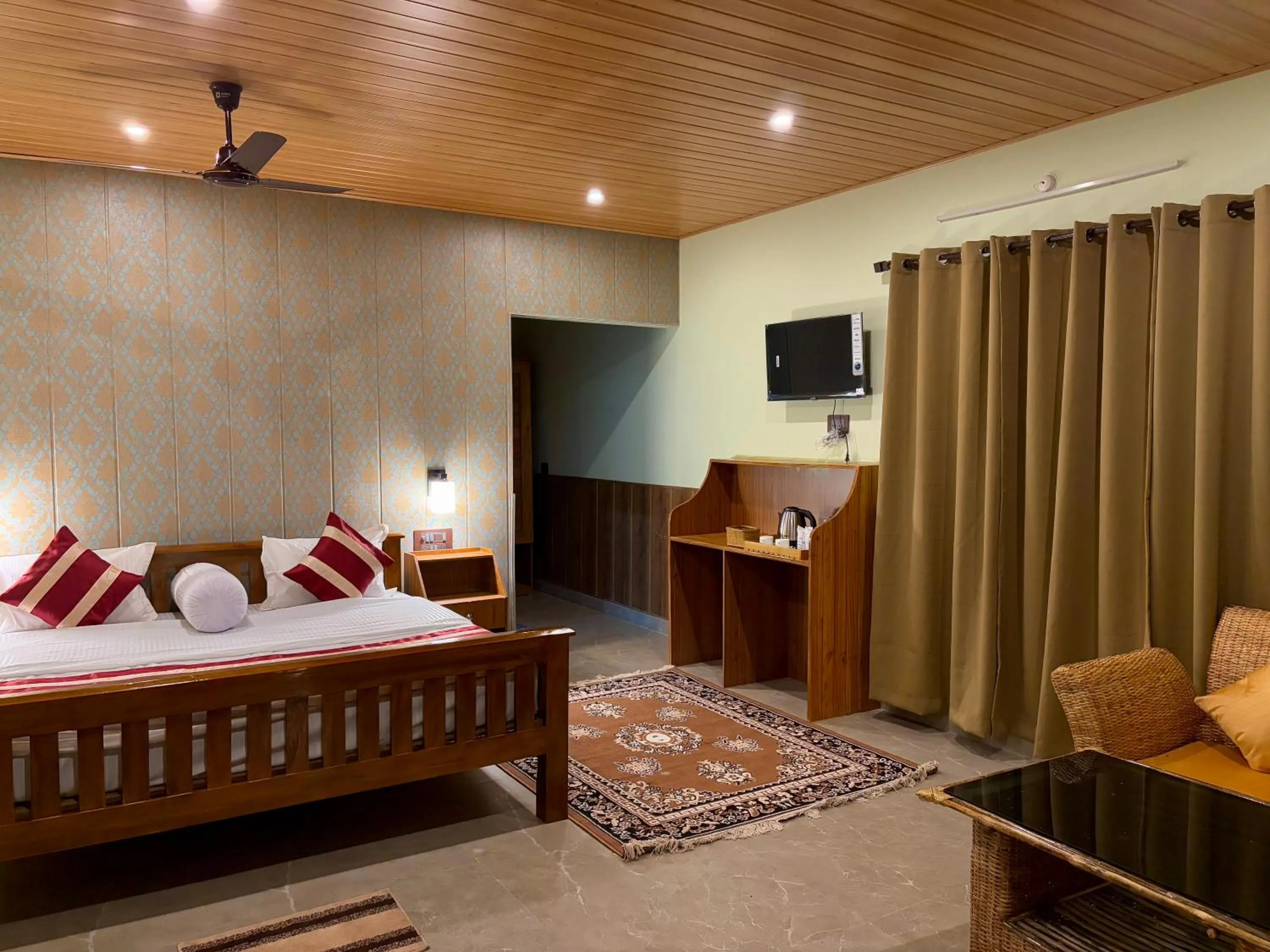 Bed in Villa de hollong