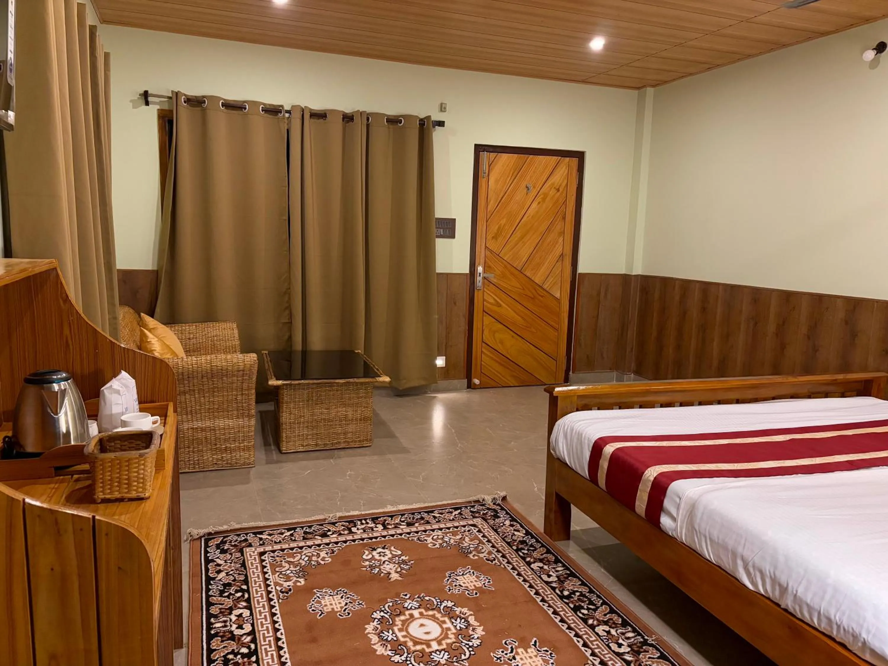 Bed in Villa de hollong