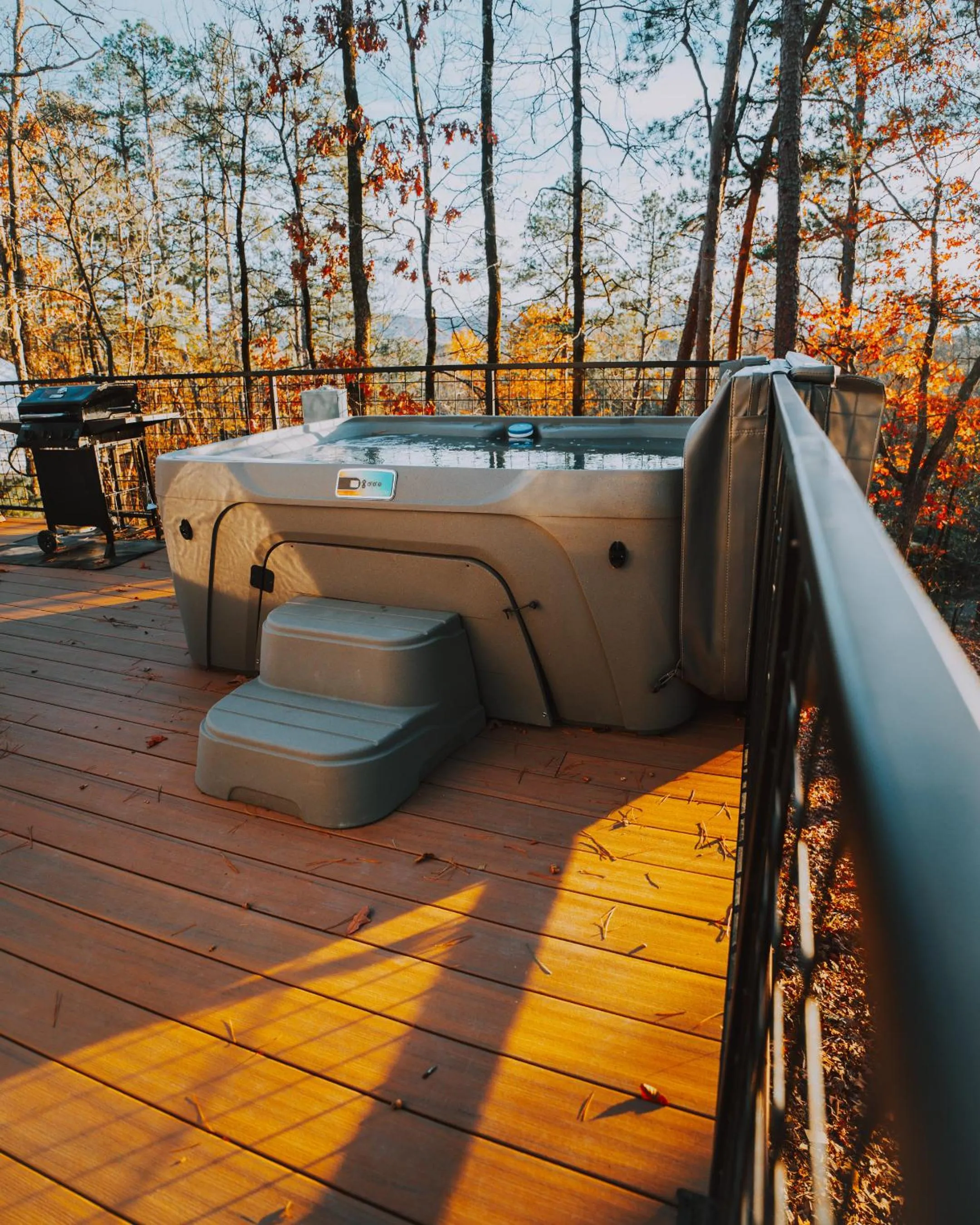 Natural landscape in Starlight Haven Hot Springs