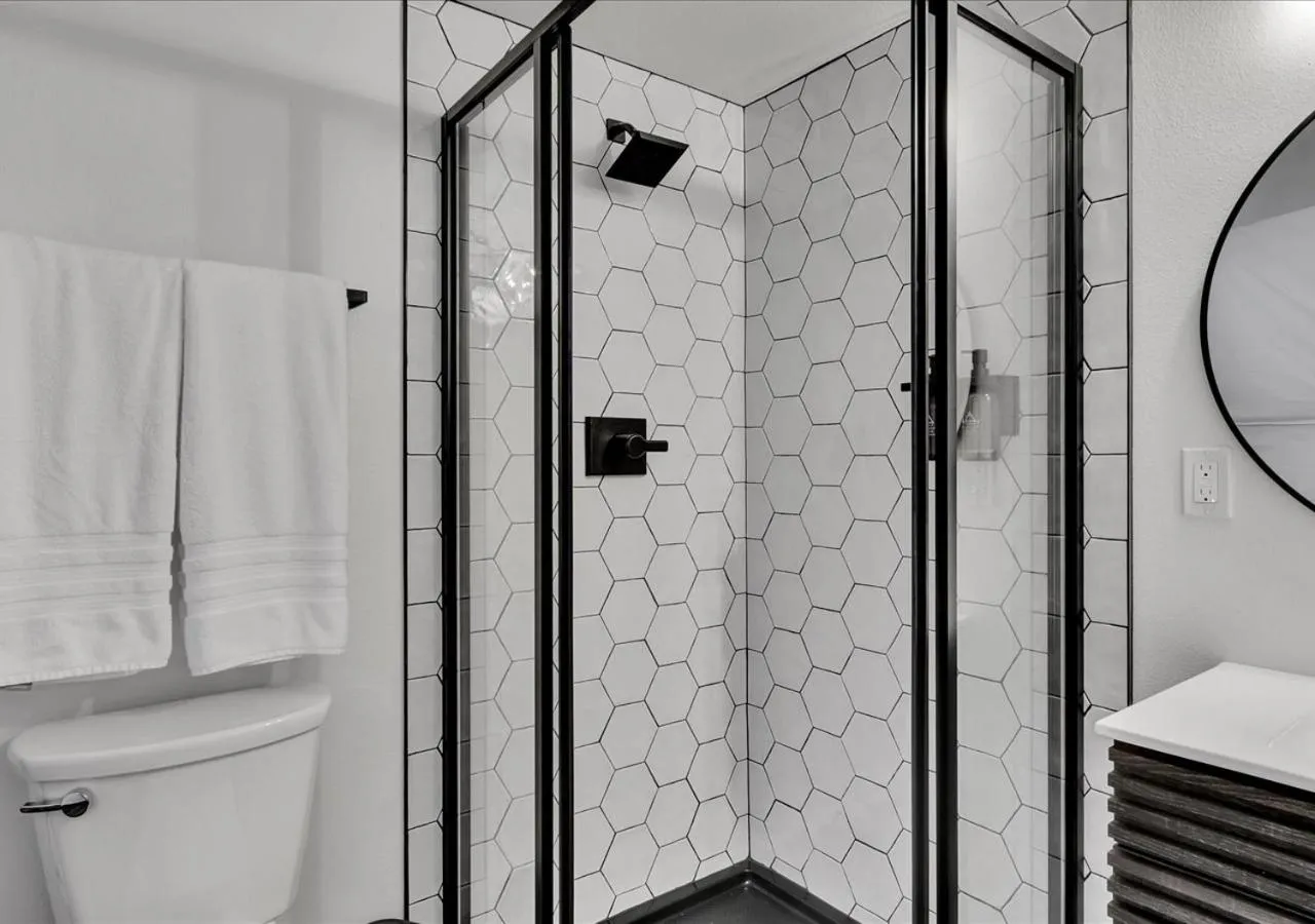 Bathroom in Starlight Haven Hot Springs