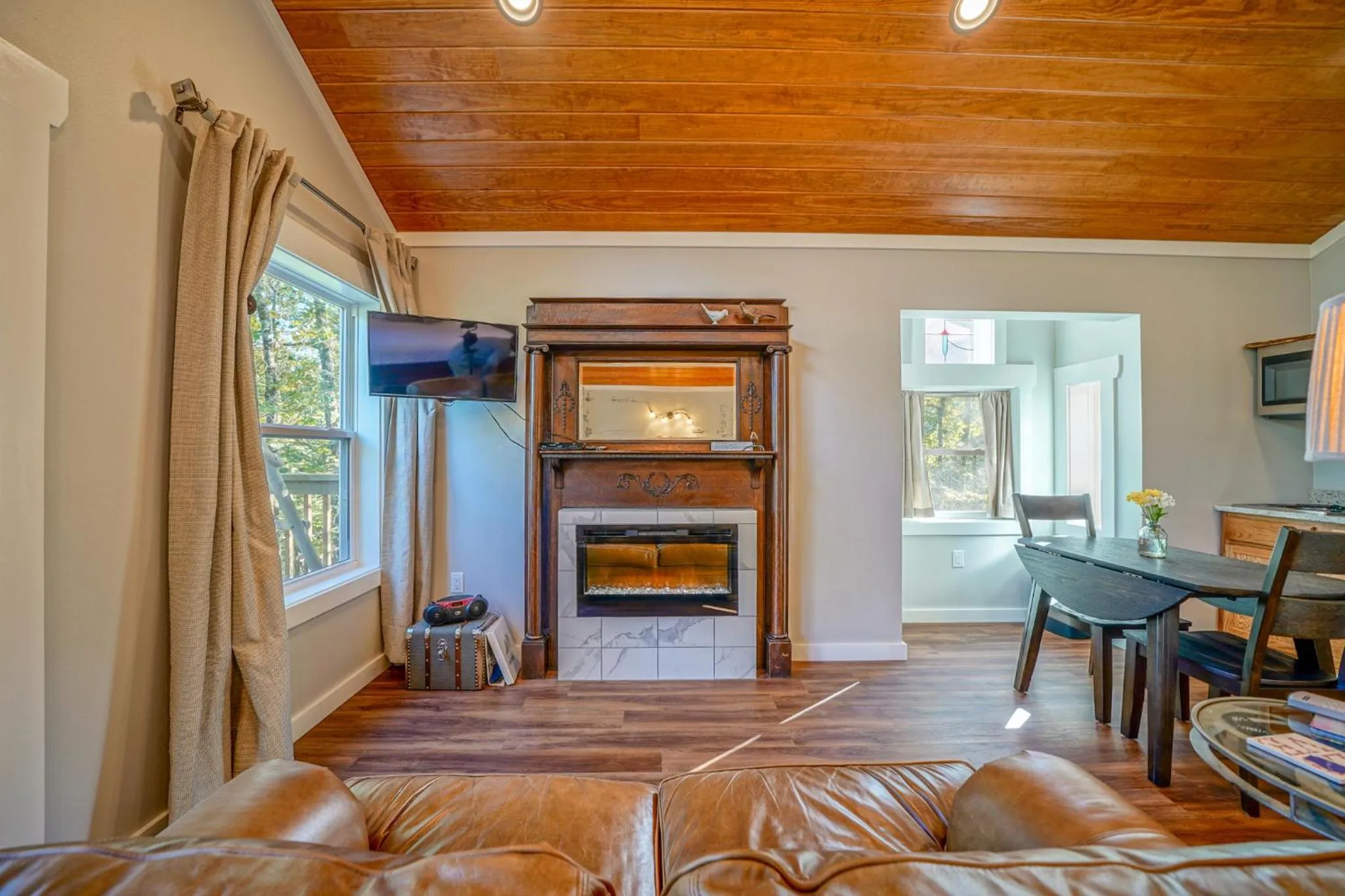 Living room in Starlight Haven Hot Springs