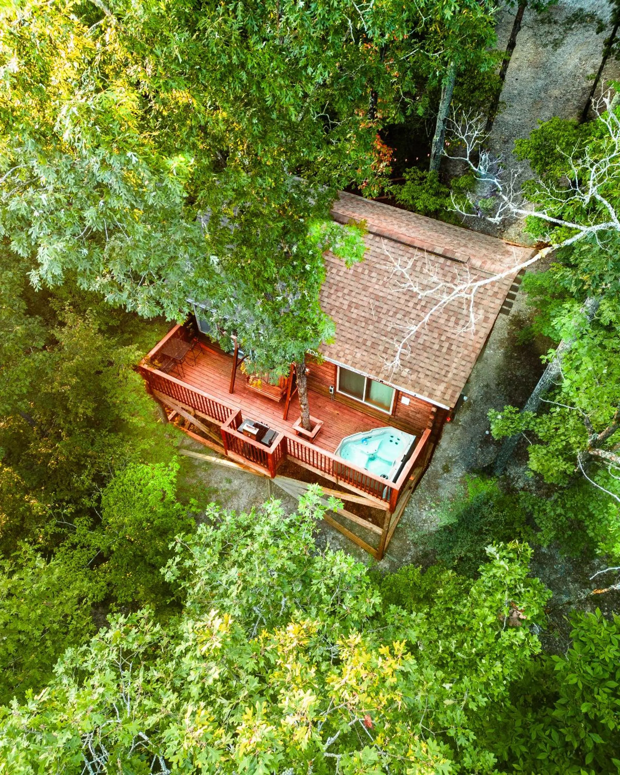 Mountain view in Starlight Haven Hot Springs