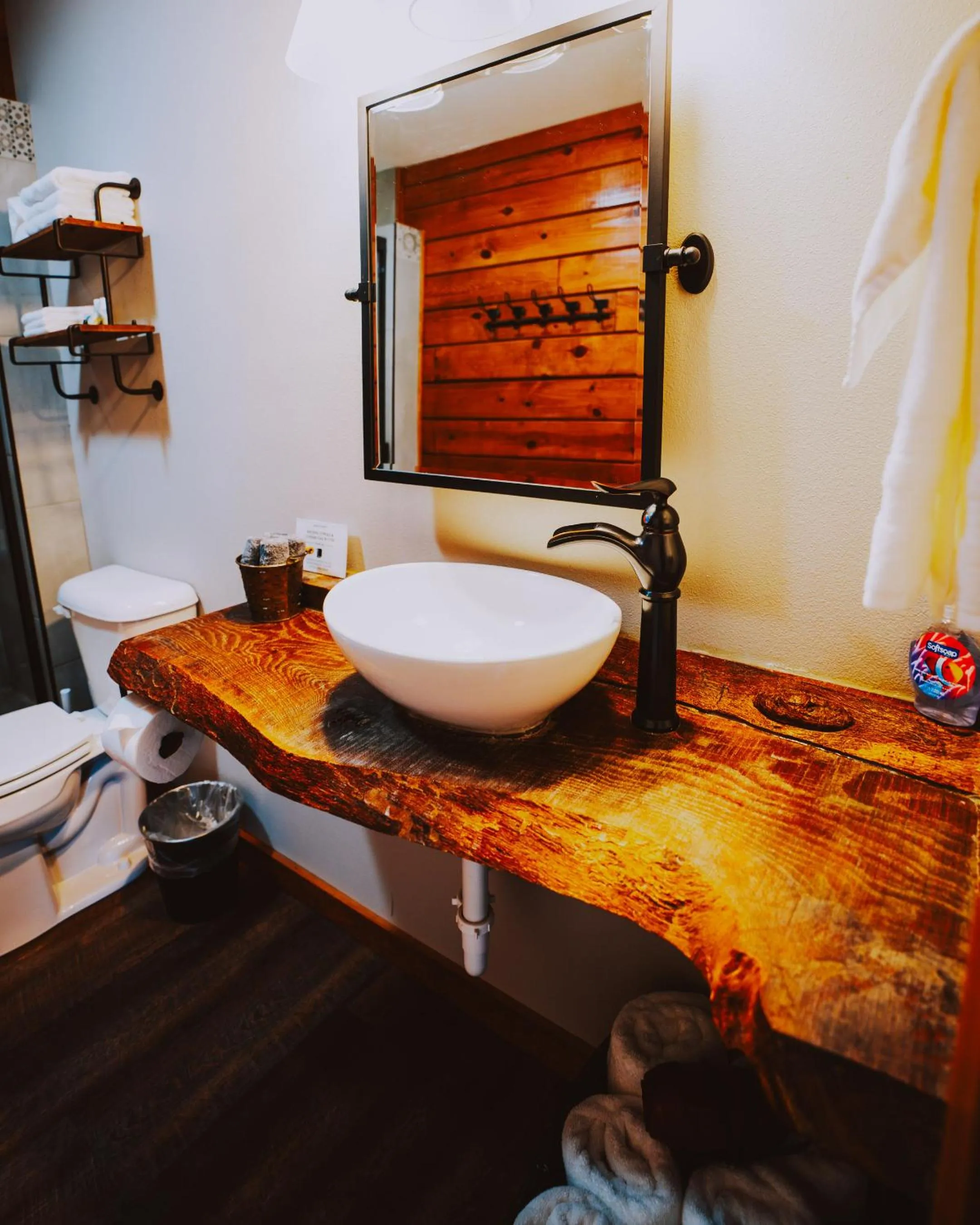 Bathroom in Starlight Haven Hot Springs