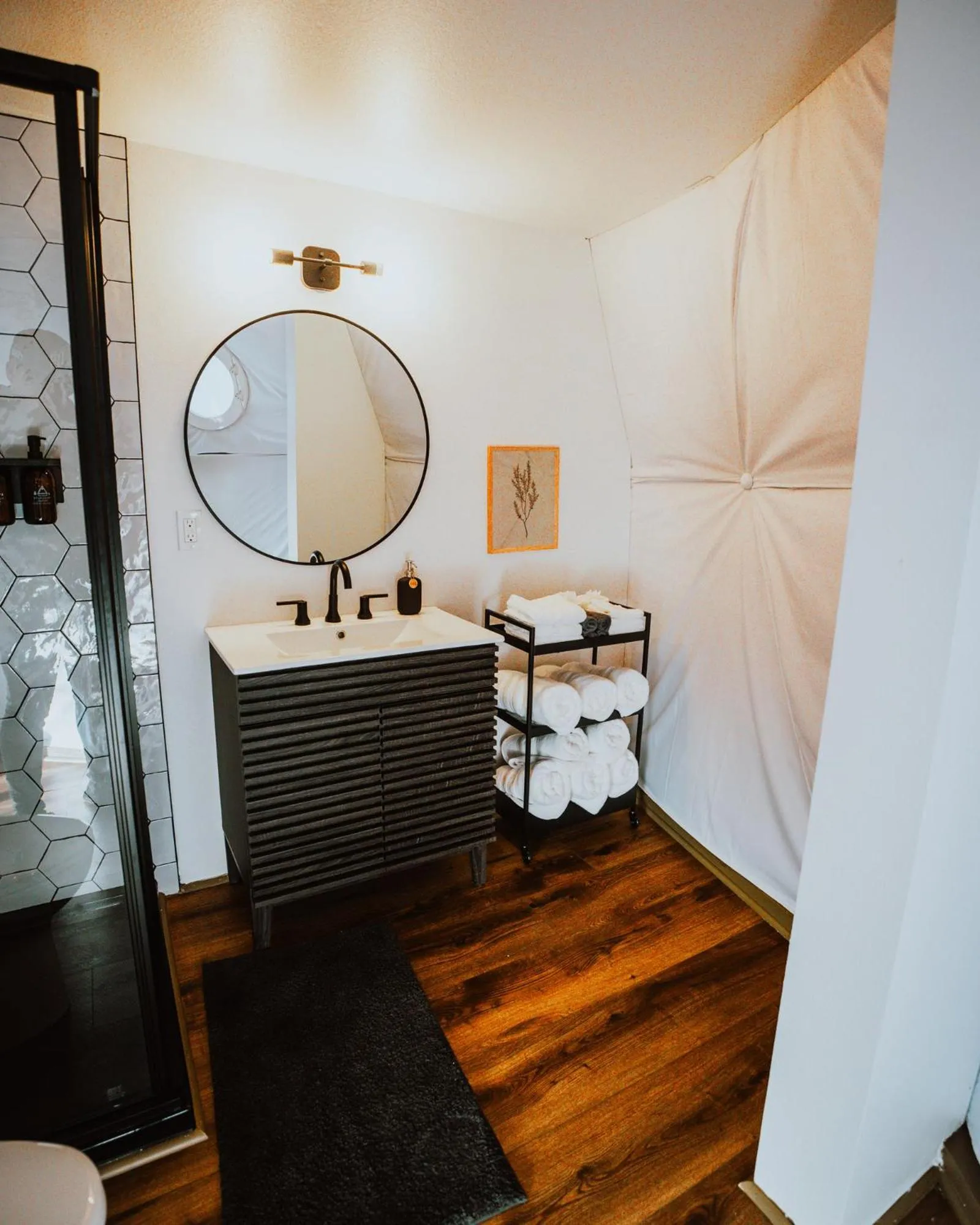 Bathroom in Starlight Haven Hot Springs