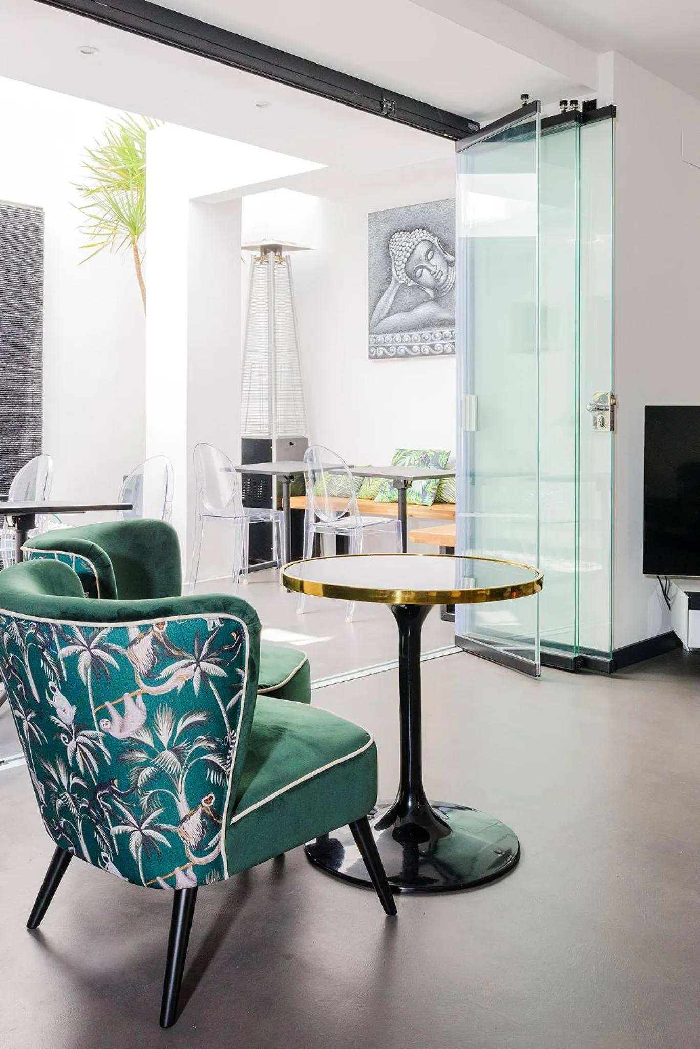 Dining area in Elite Hotel - Gay Men Only