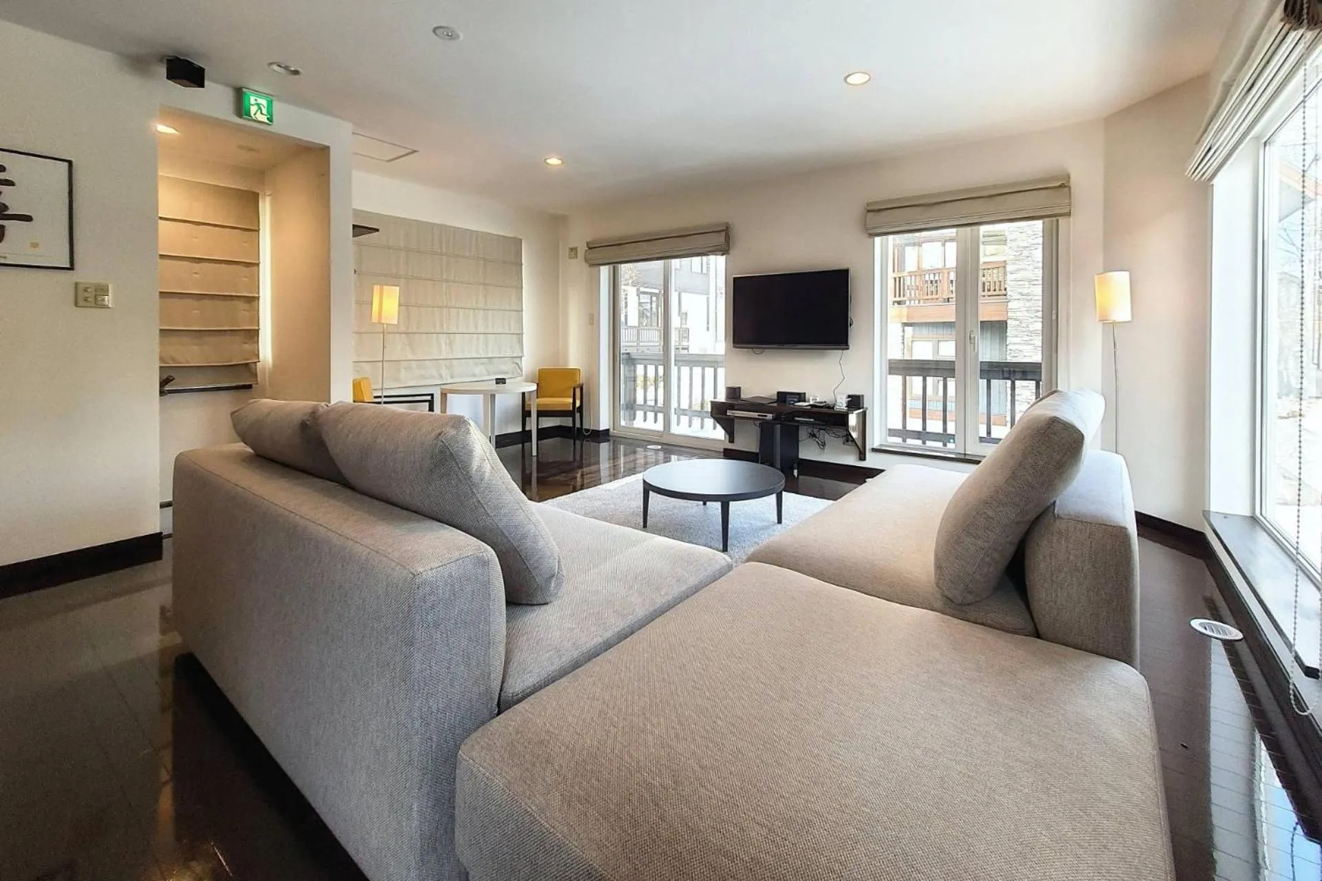 Living room in Yukisawa House