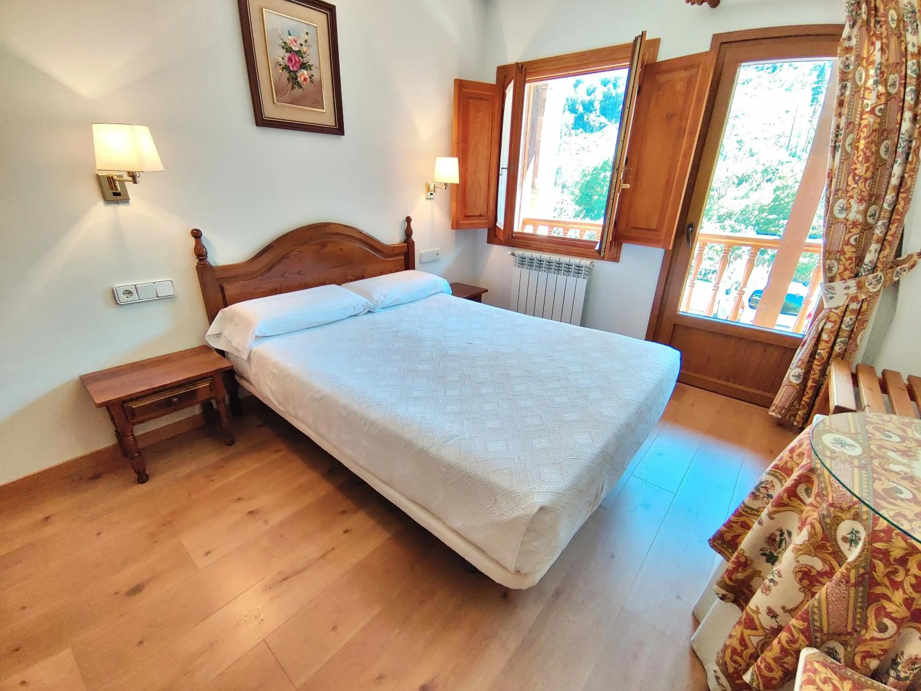 Bed in Apartamentos Javier