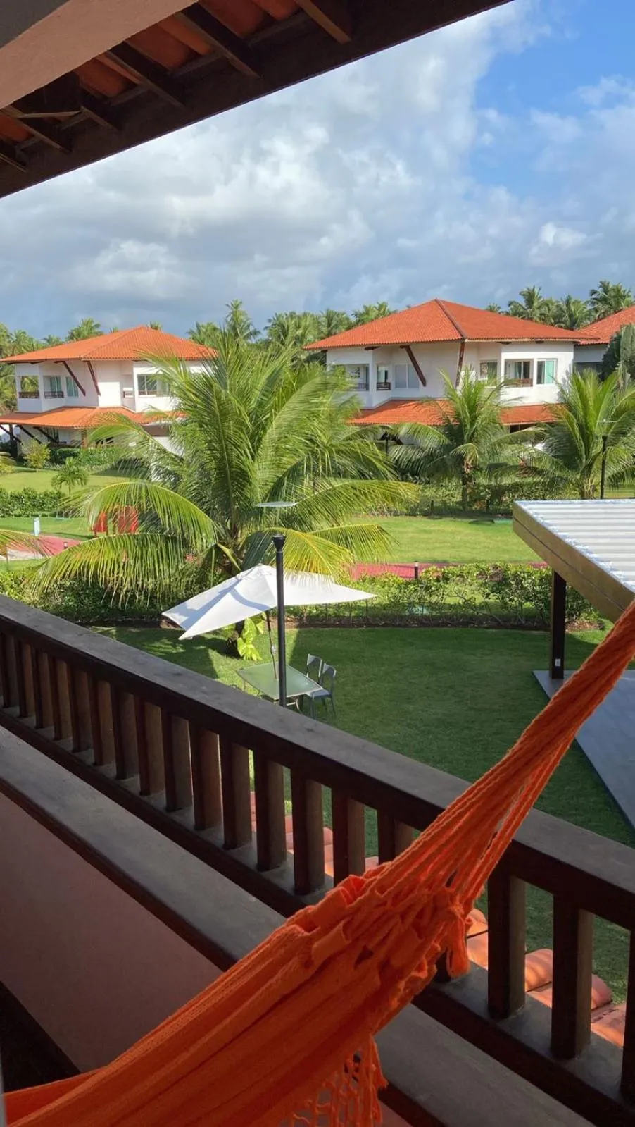Balcony/Terrace in Praia dos Carneiros Club Meridional CASA