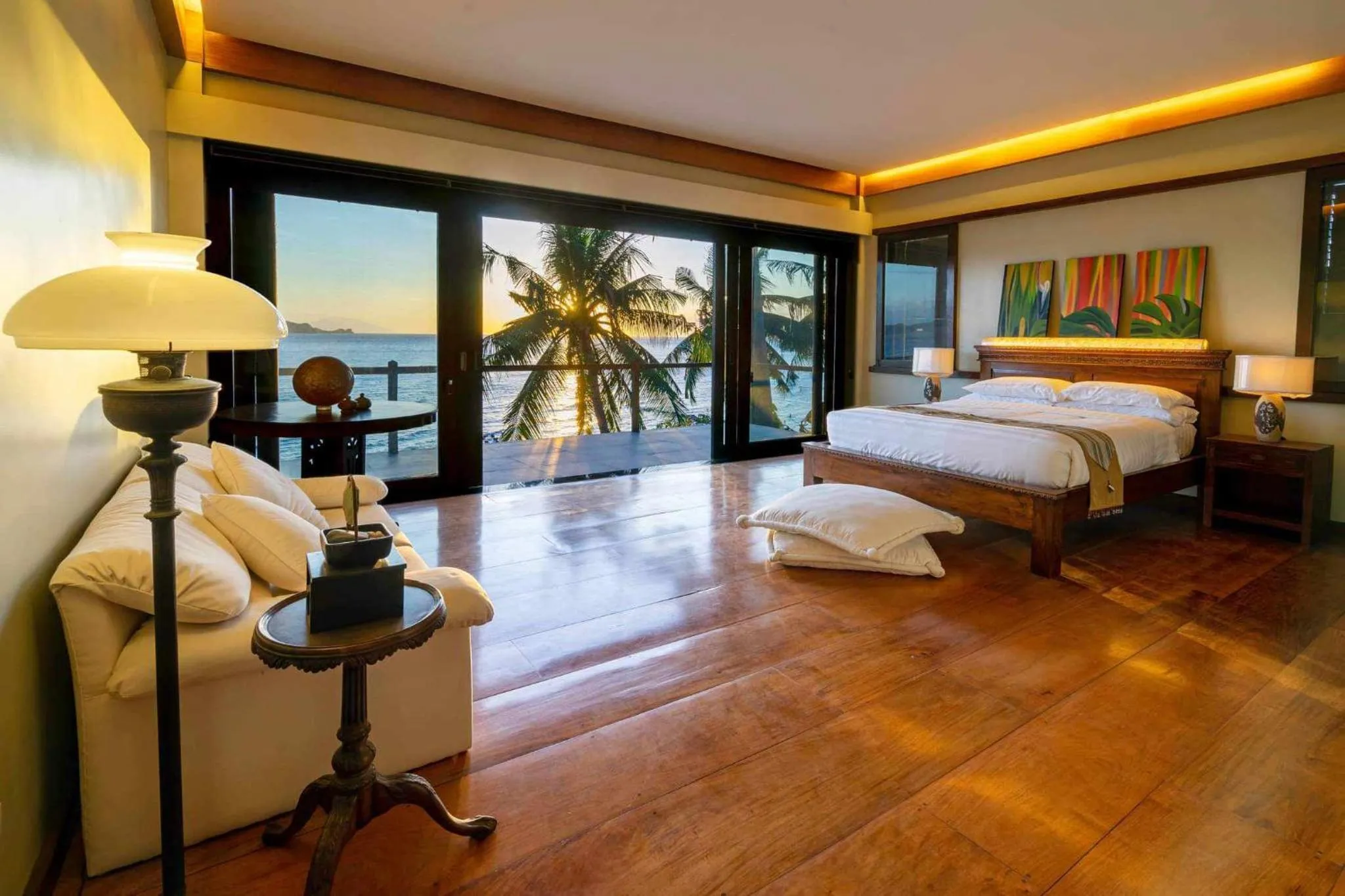 Bed in The Asri Dive and Leisure Resort