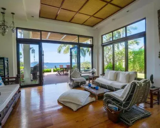 Living room in The Asri Dive and Leisure Resort Living room in The Asri Dive and Leisure Resort