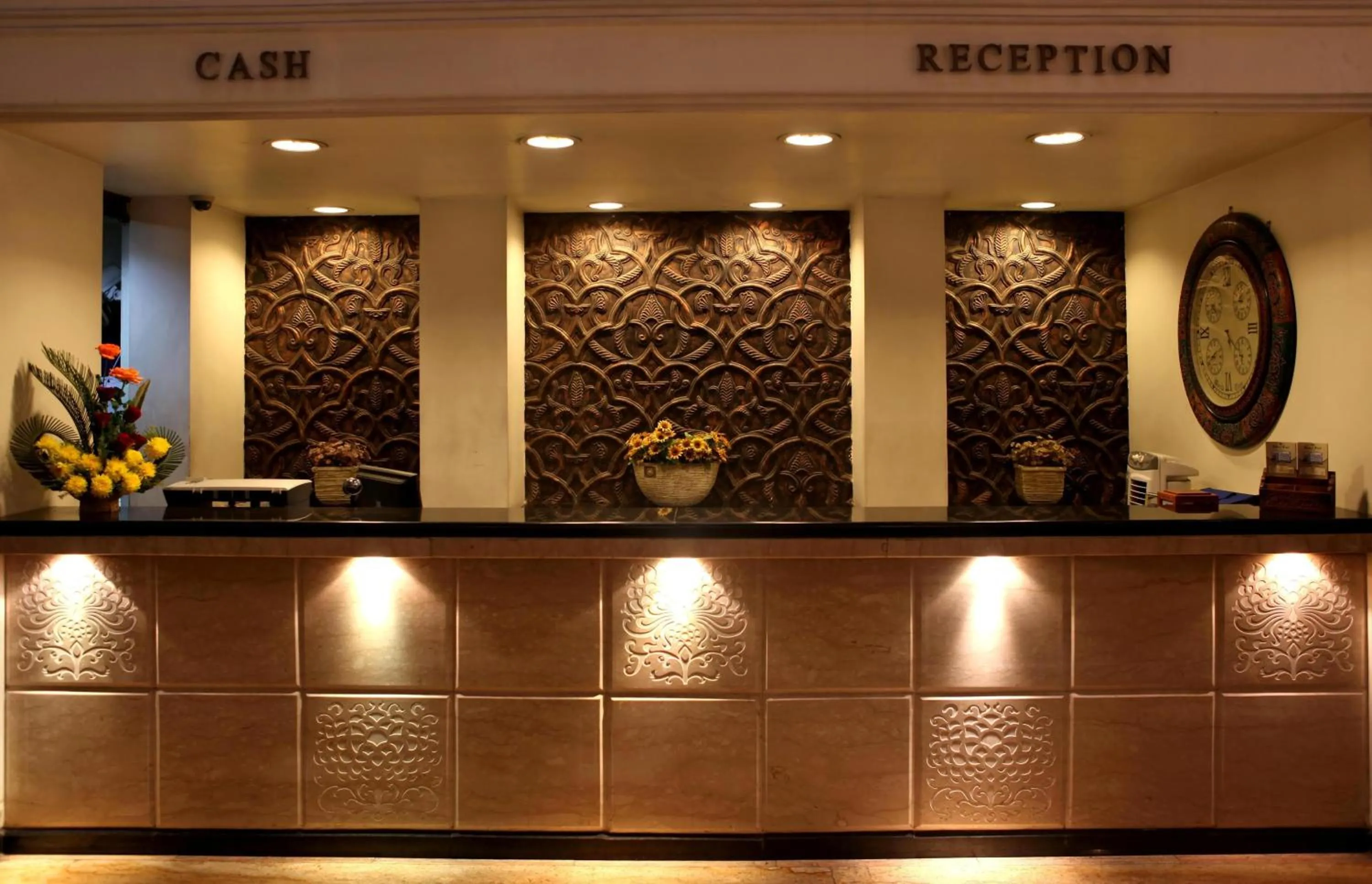 Lobby or reception in Royal Fort Hotel
