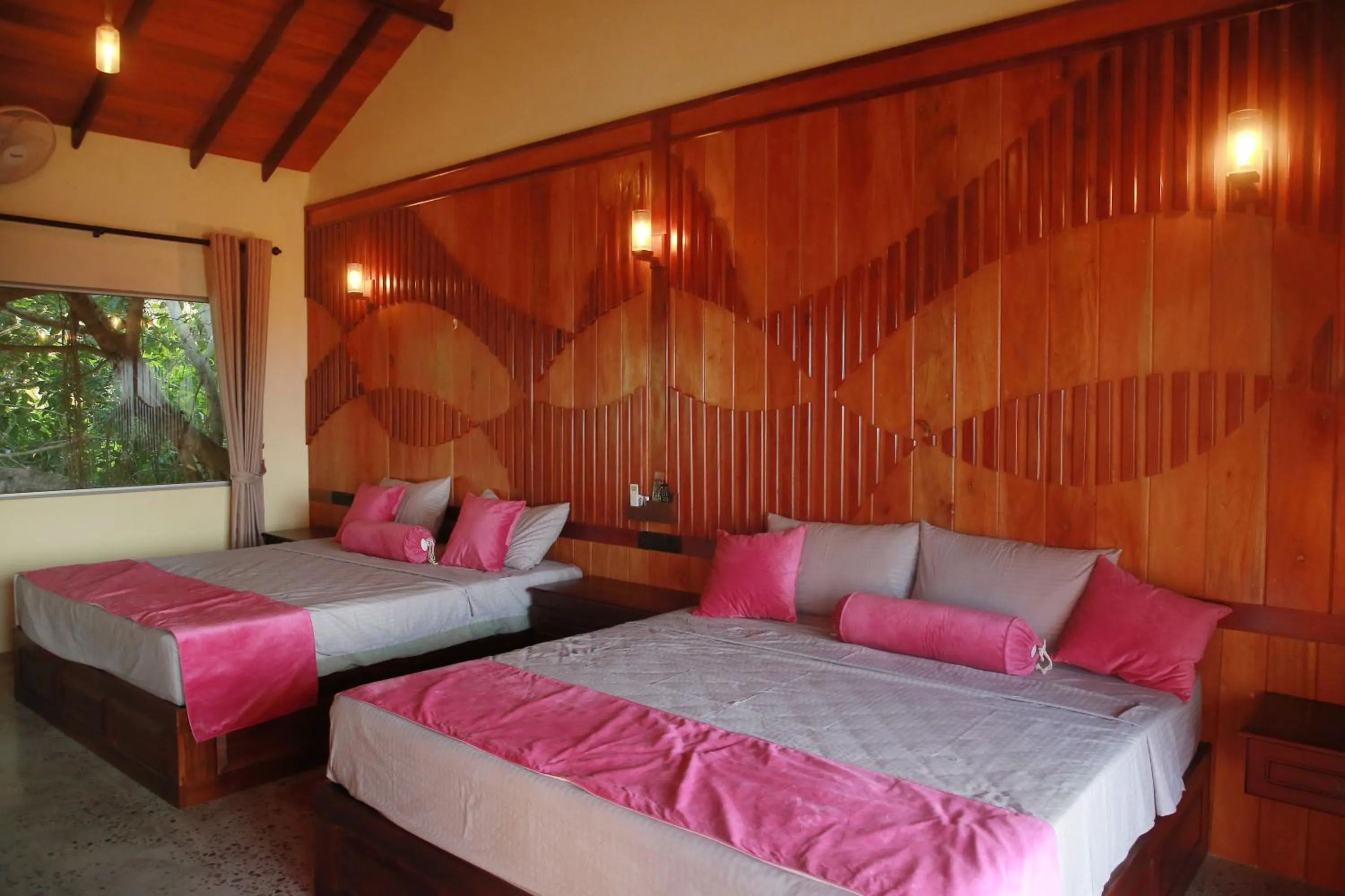 Bed in Horizon KiteSurfing Beach Resort